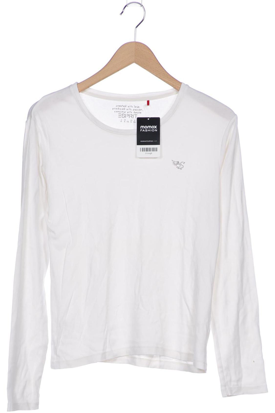 

Esprit Damen Langarmshirt, weiß, Gr. 44