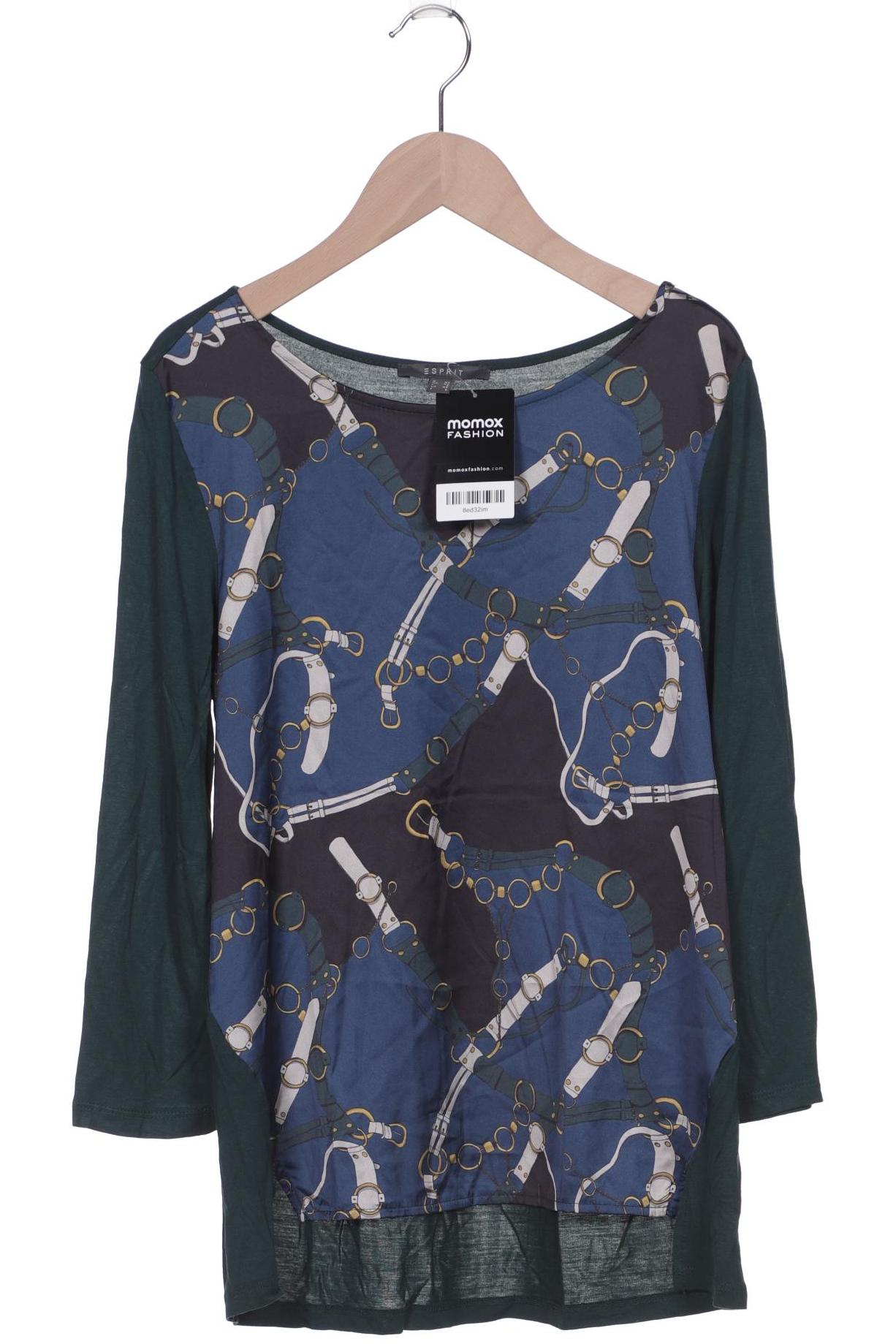 

Esprit Damen Langarmshirt, grün, Gr. 34