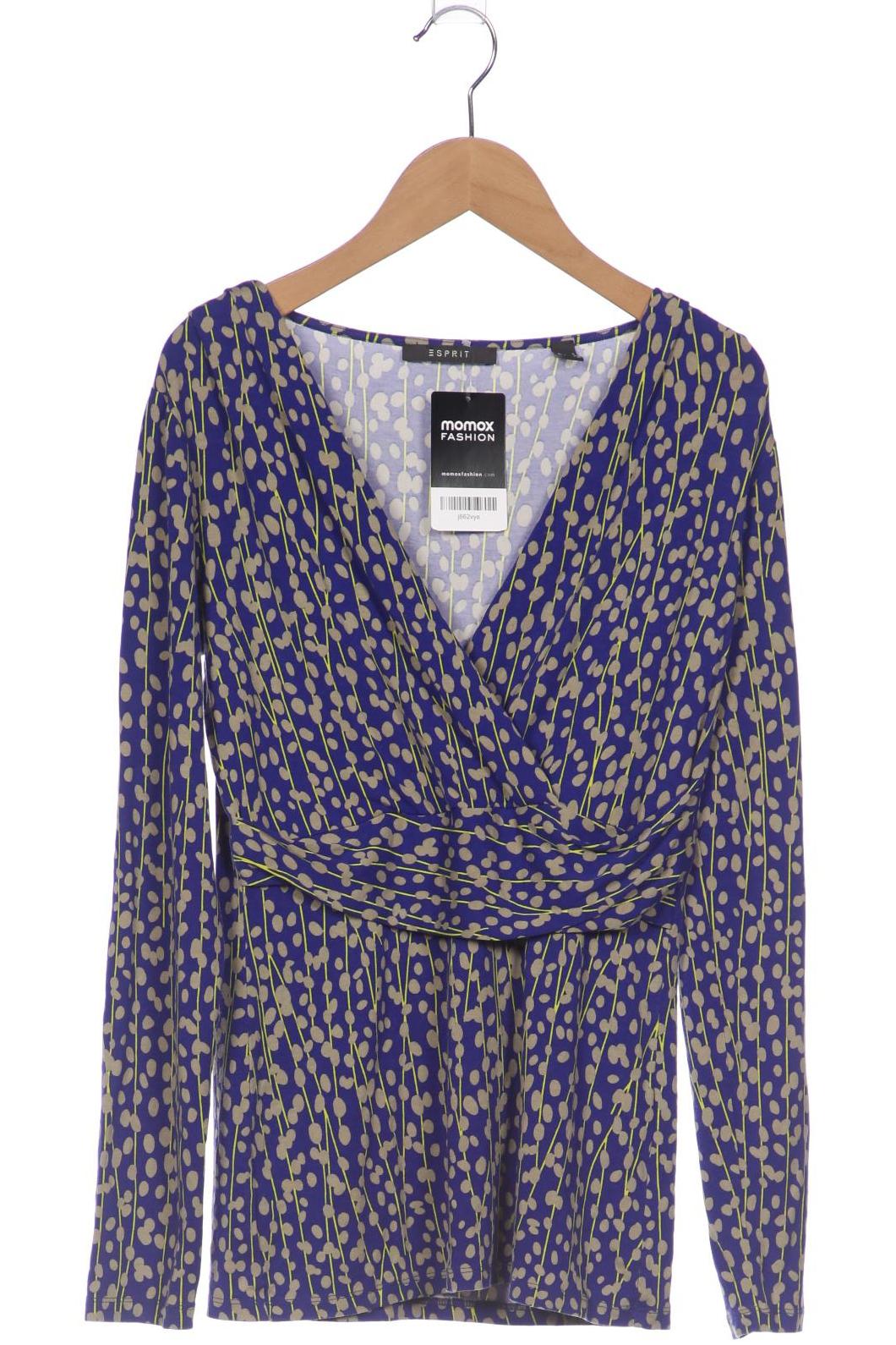 

Esprit Damen Langarmshirt, blau, Gr. 36