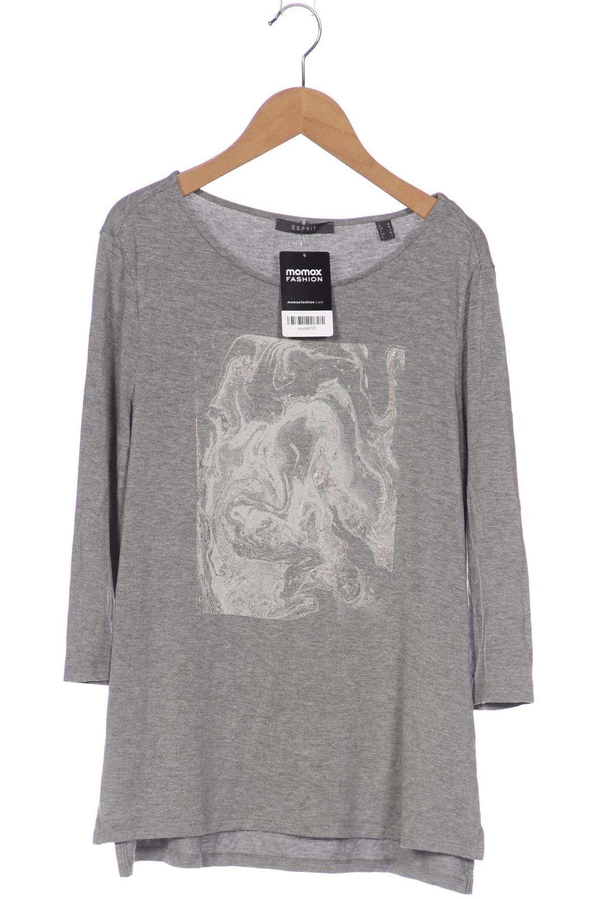 

Esprit Damen Langarmshirt, grau, Gr. 38