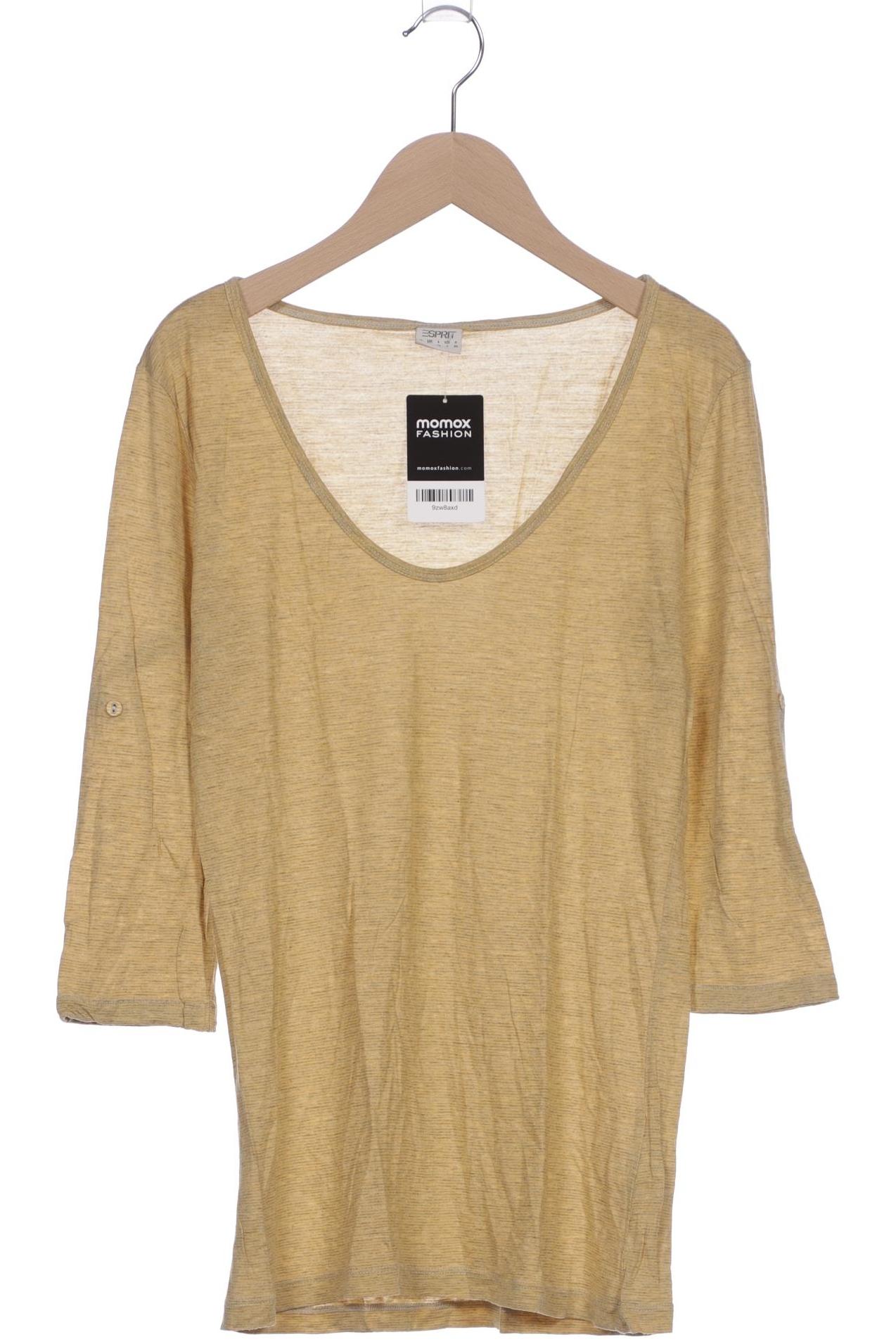 

Esprit Damen Langarmshirt, gelb, Gr. 42