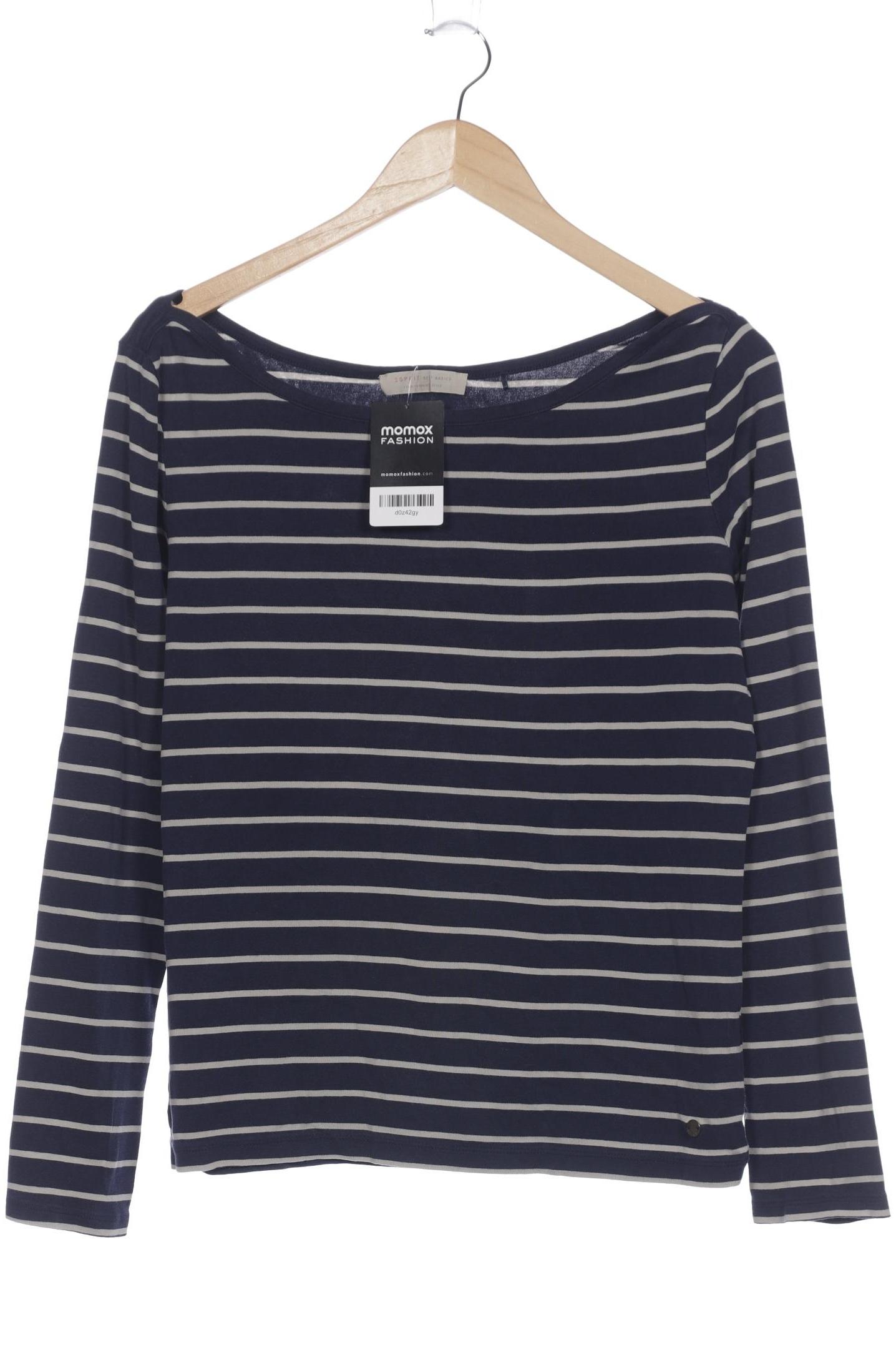 

Esprit Damen Langarmshirt, marineblau, Gr. 44