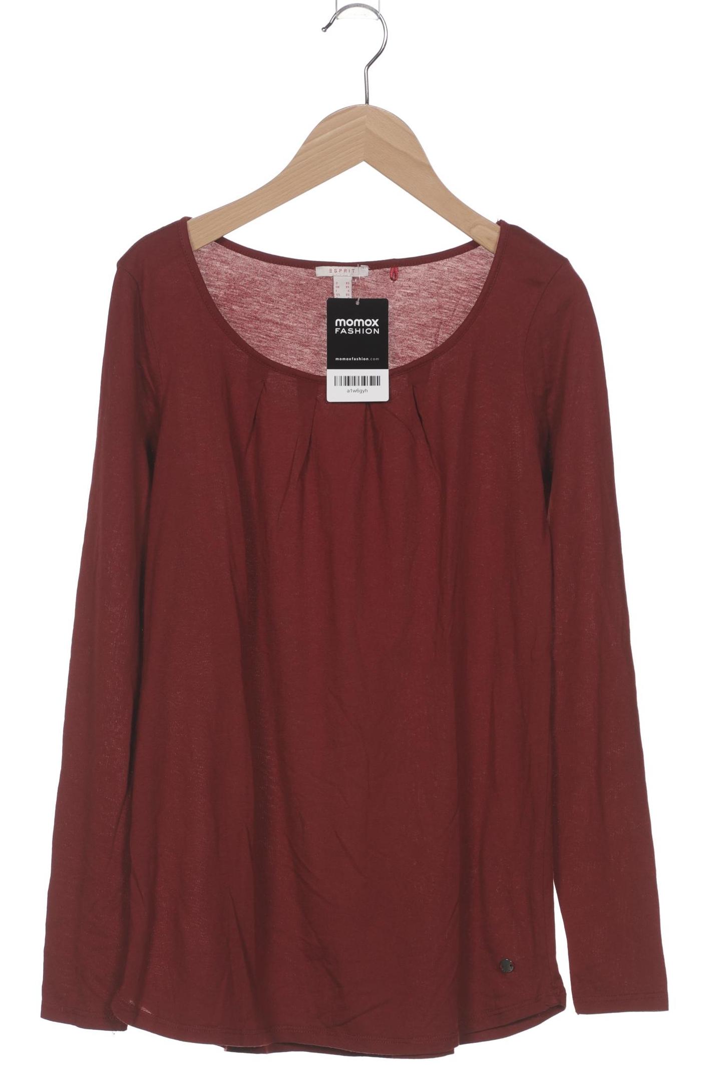 

Esprit Damen Langarmshirt, bordeaux, Gr. 34