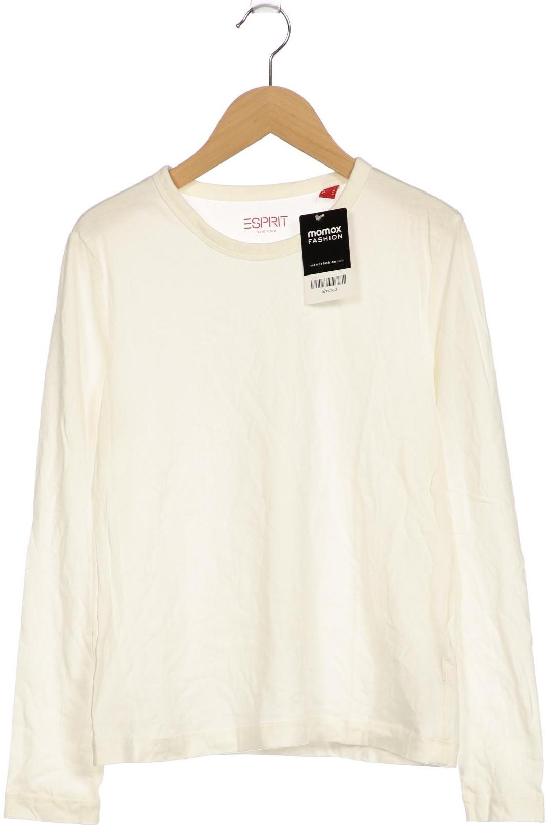 

Esprit Damen Langarmshirt, weiß, Gr. 36