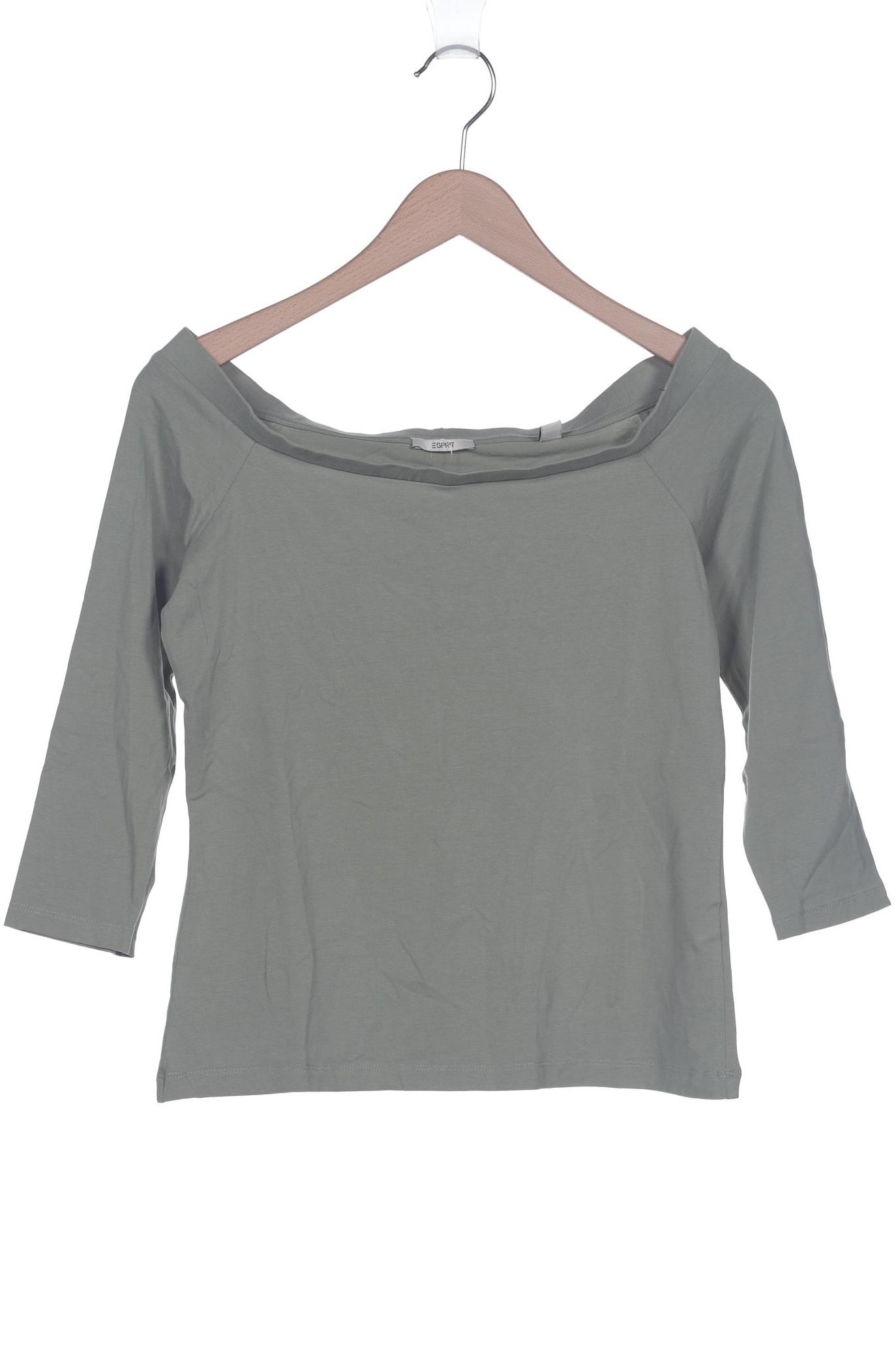 

Esprit Damen Langarmshirt, grün, Gr. 38