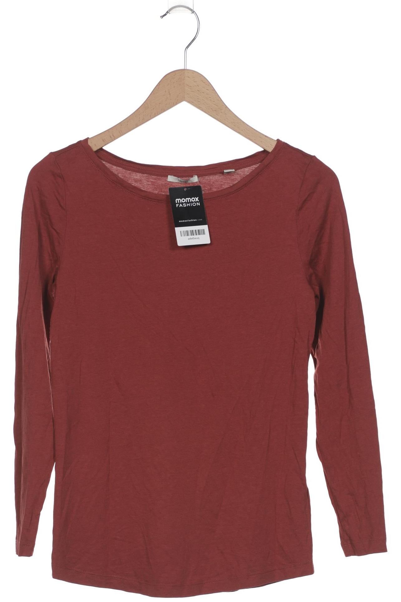 

Esprit Damen Langarmshirt, rot, Gr. 38