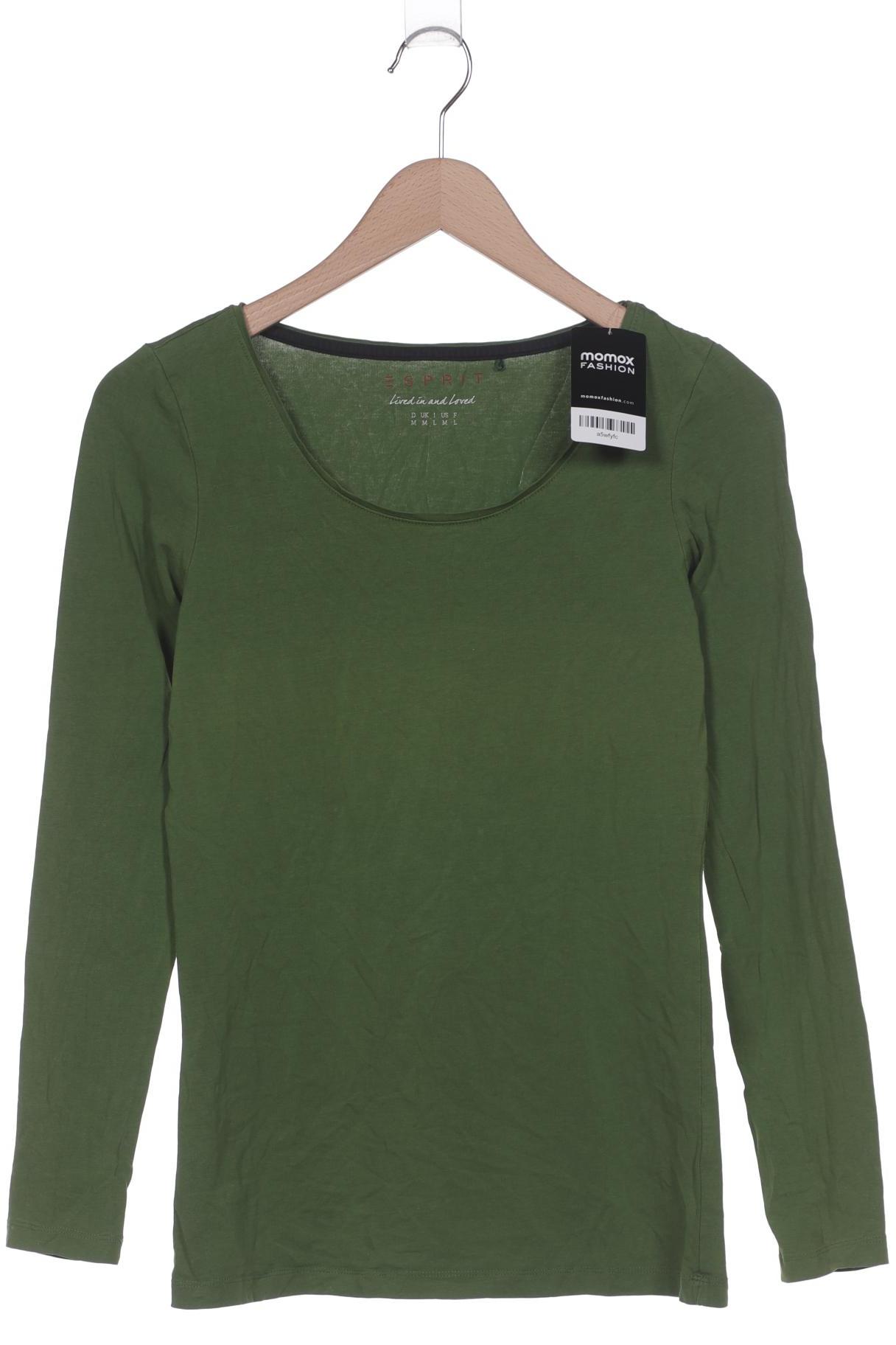 

Esprit Damen Langarmshirt, grün, Gr. 38