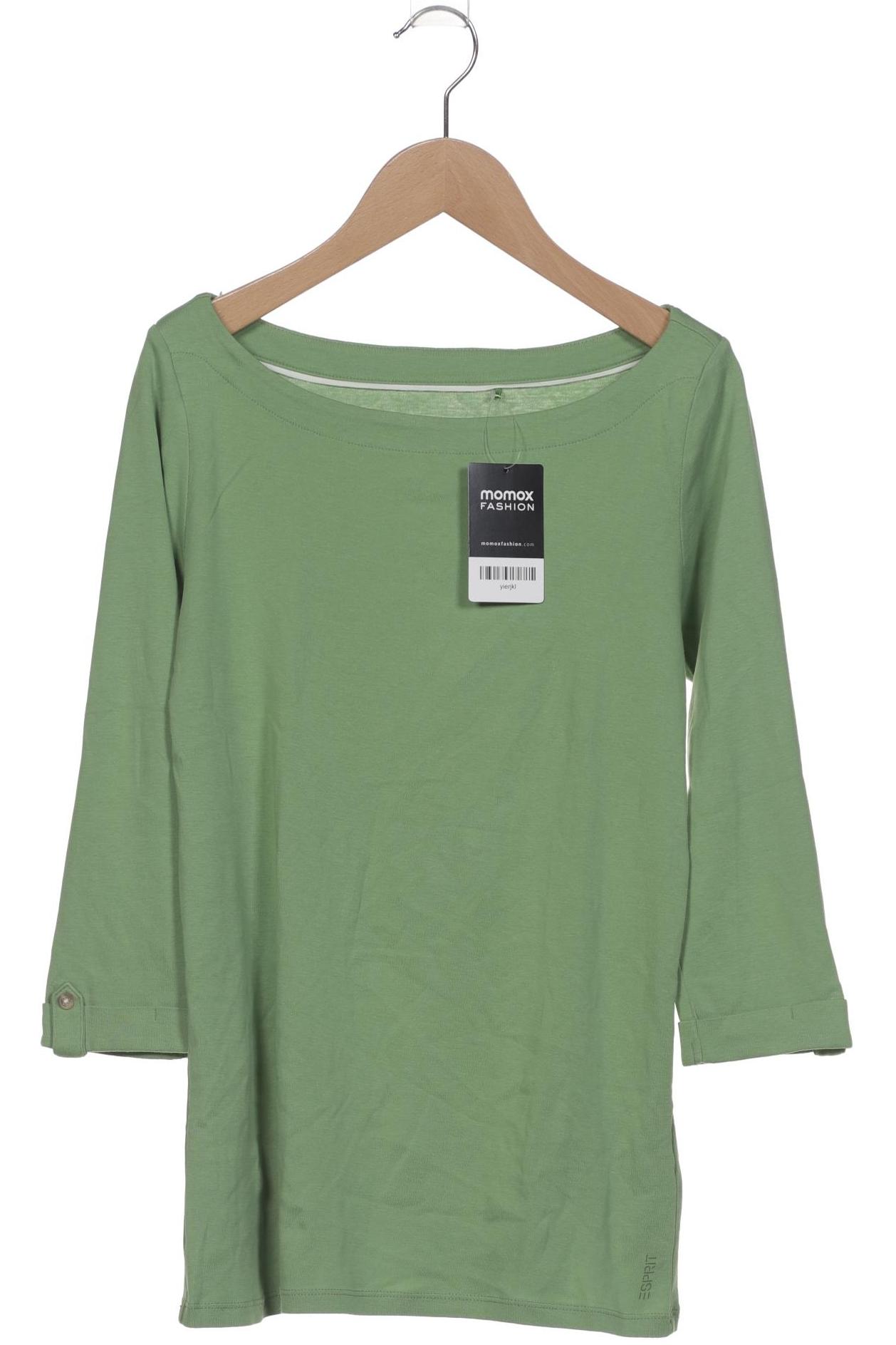 

Esprit Damen Langarmshirt, hellgrün, Gr. 42