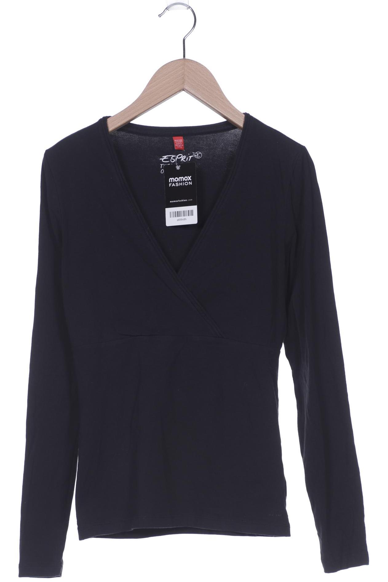 

Esprit Damen Langarmshirt, schwarz