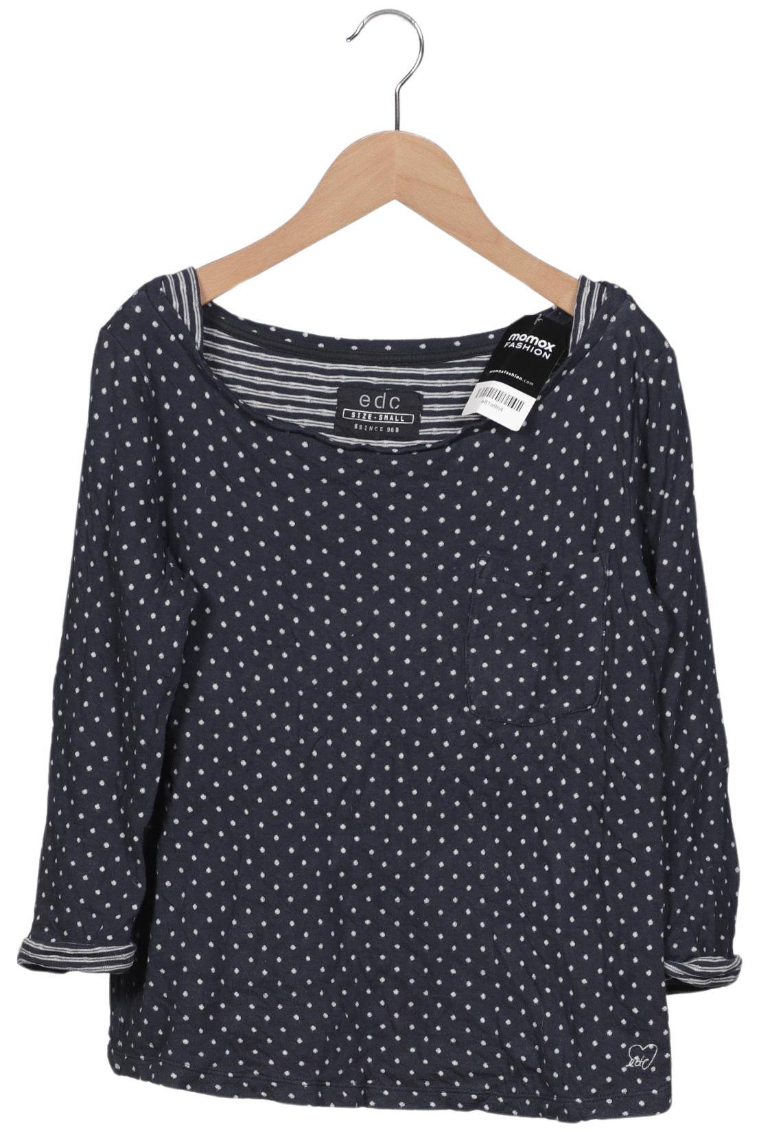 

Esprit Damen Langarmshirt, marineblau, Gr. 36