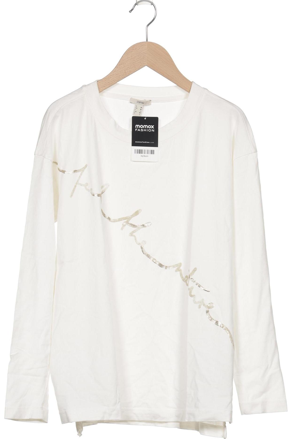 

Esprit Damen Langarmshirt, weiß, Gr. 38