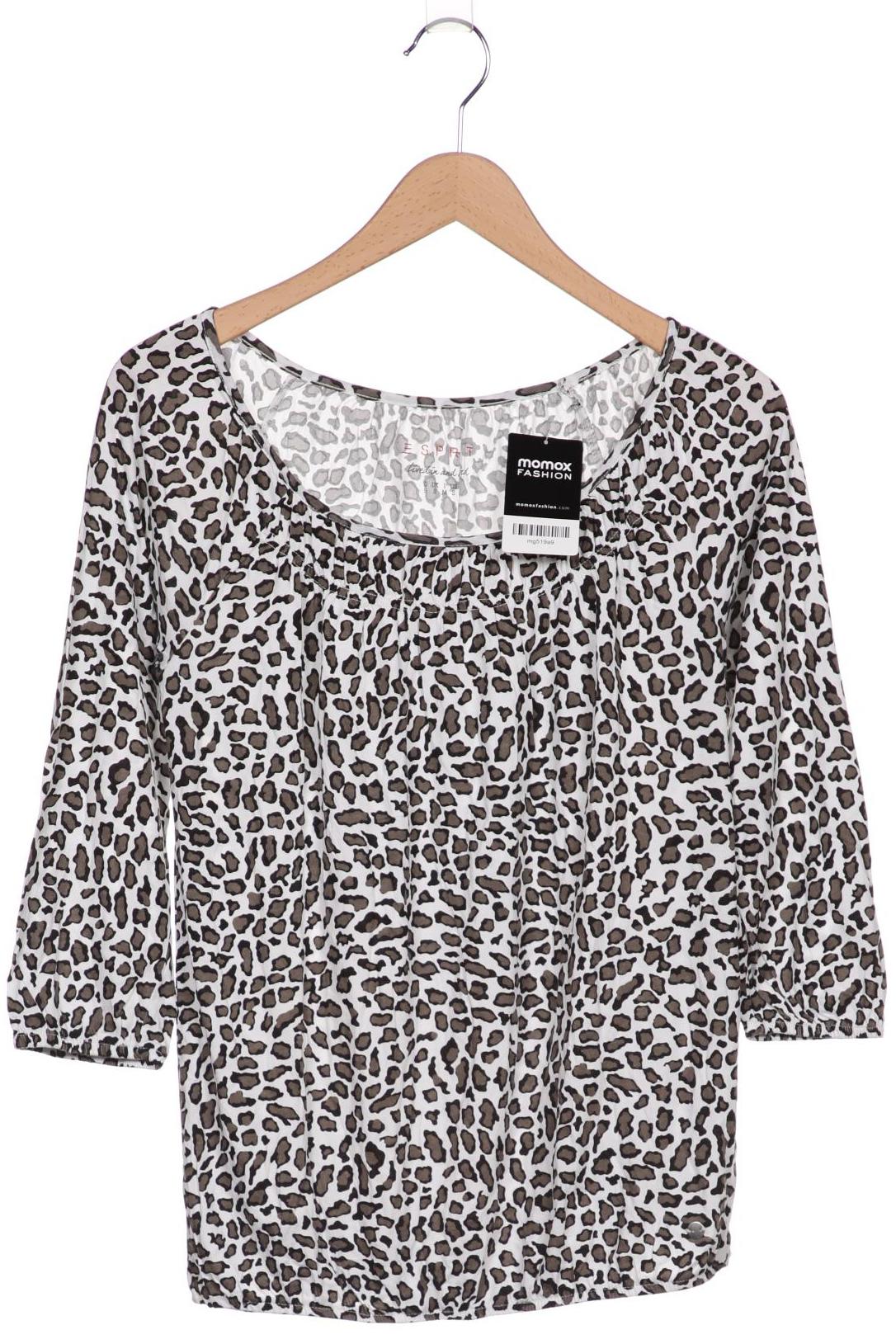 

Esprit Damen Langarmshirt, weiß, Gr. 36