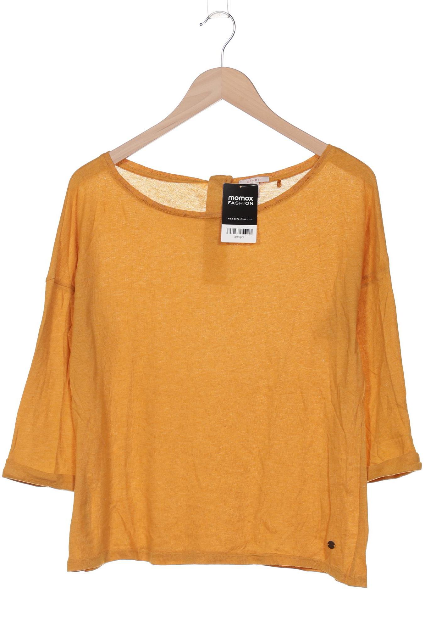 

Esprit Damen Langarmshirt, orange, Gr. 38