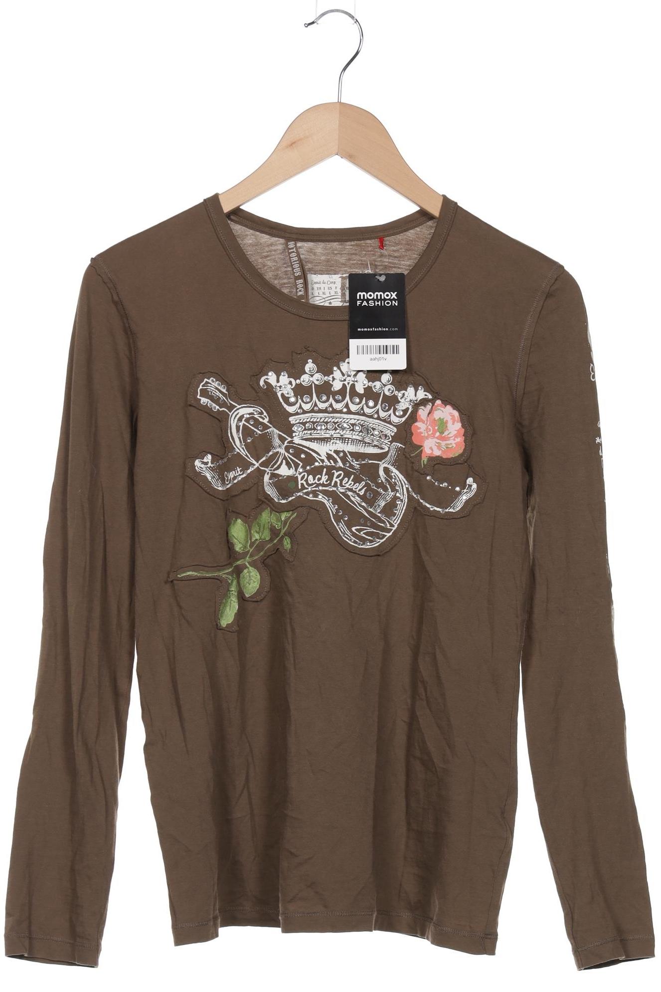 

Esprit Damen Langarmshirt, braun, Gr. 42