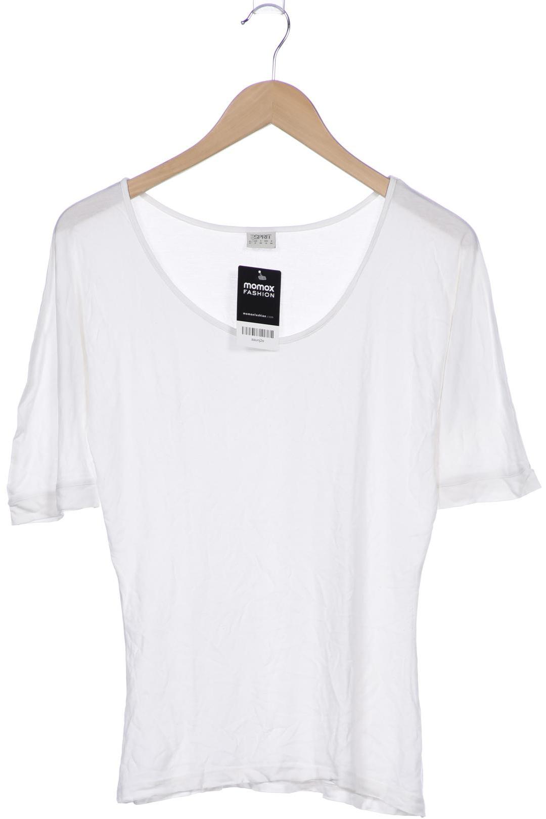 

Esprit Damen Langarmshirt, weiß, Gr. 36
