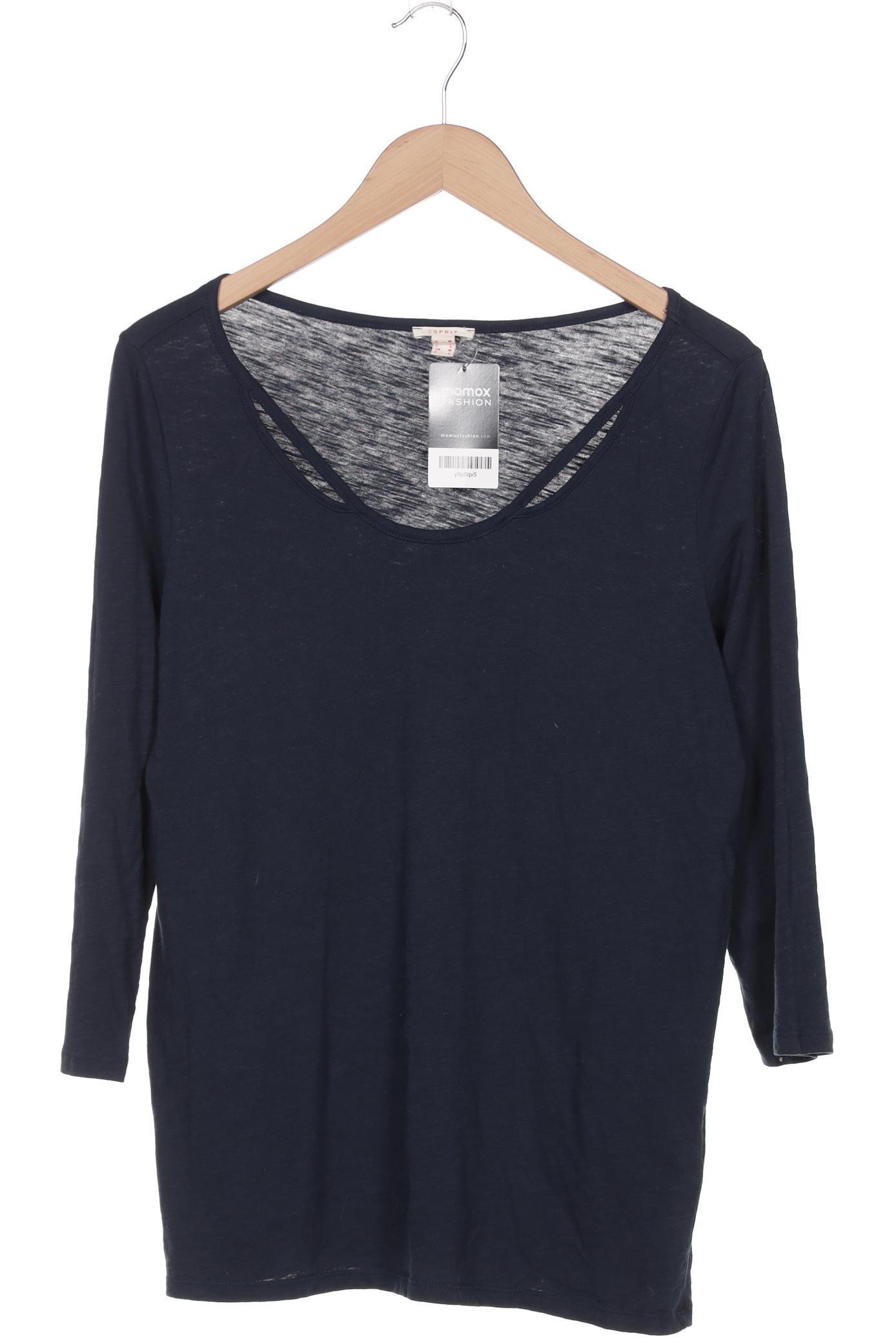 

Esprit Damen Langarmshirt, marineblau, Gr. 38