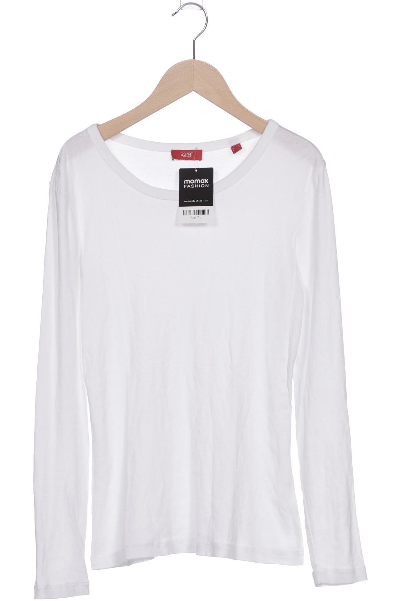 

Esprit Damen Langarmshirt, weiß, Gr. 38