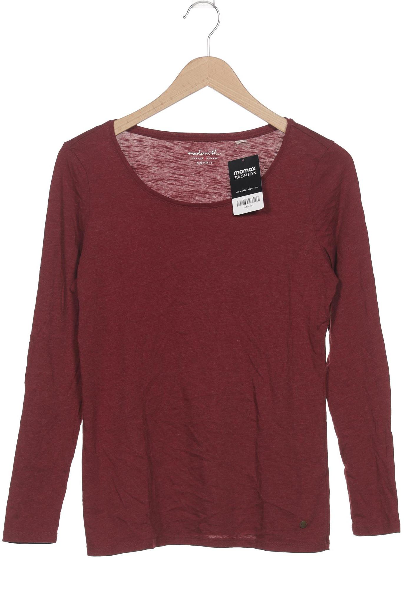 

Esprit Damen Langarmshirt, bordeaux, Gr. 38