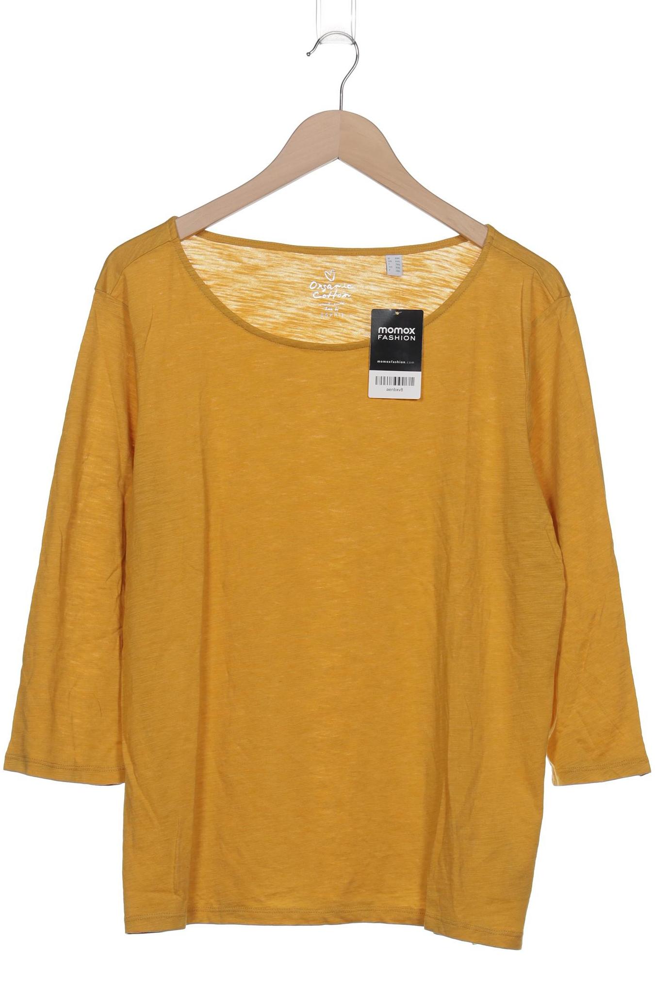 

Esprit Damen Langarmshirt, gelb, Gr. 46