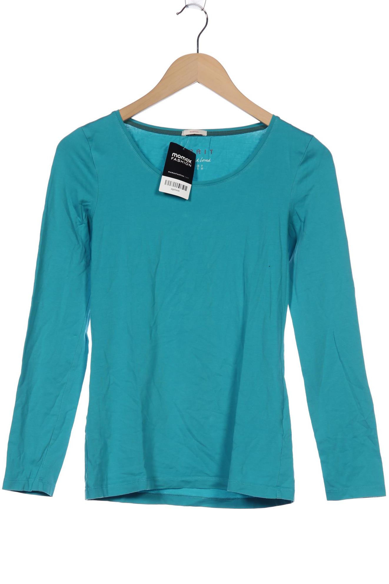

Esprit Damen Langarmshirt, blau, Gr. 36