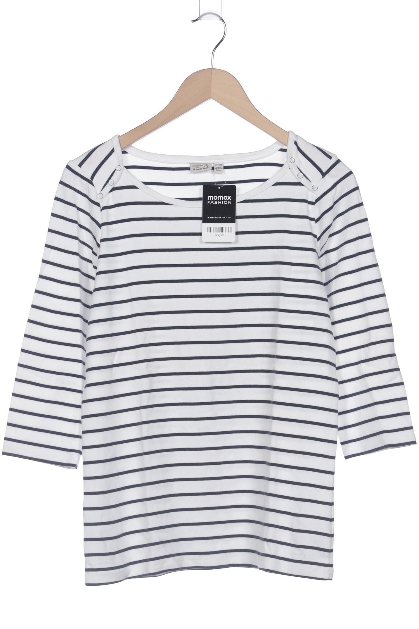 

Esprit Damen Langarmshirt, weiß, Gr. 46