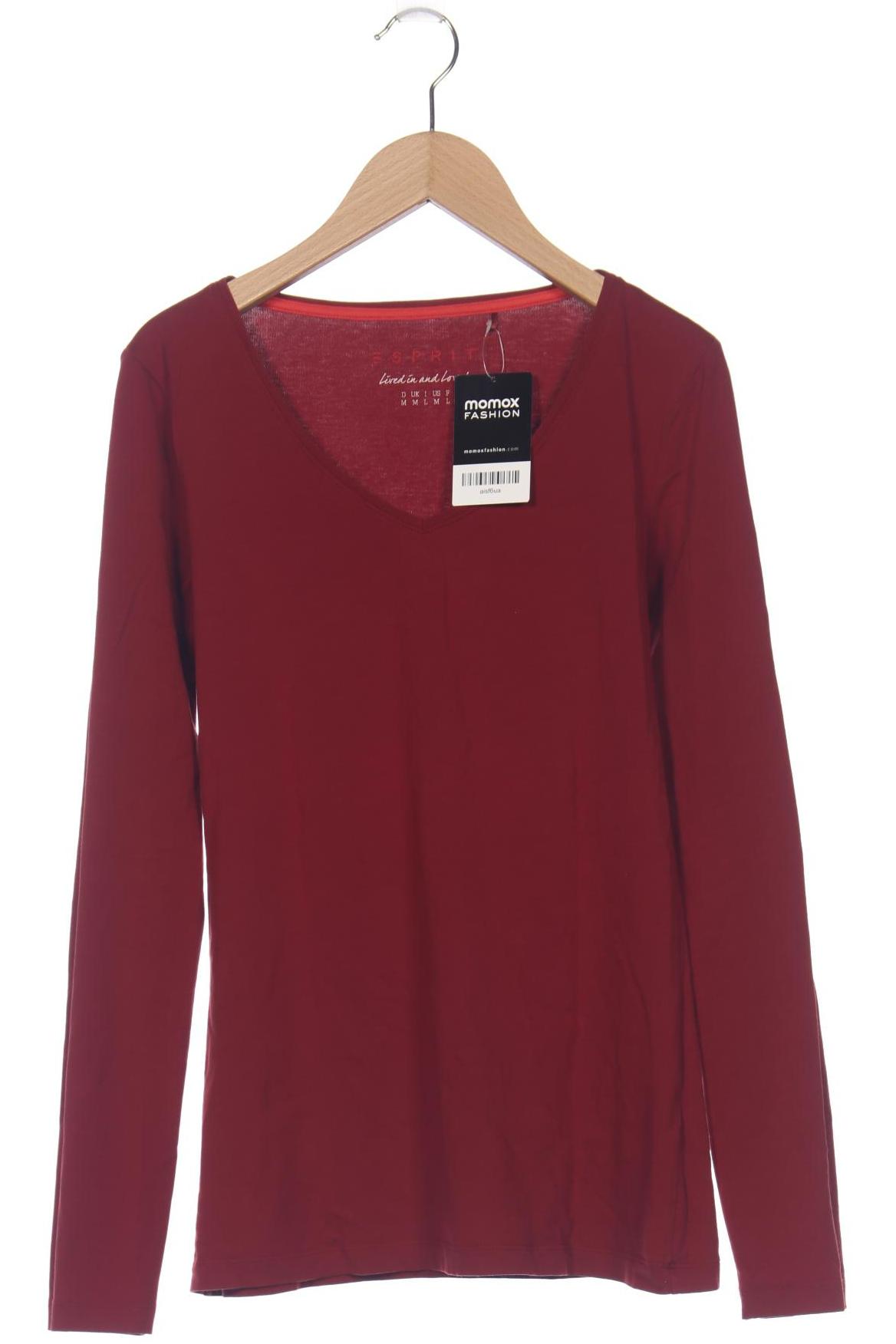

Esprit Damen Langarmshirt, bordeaux, Gr. 38