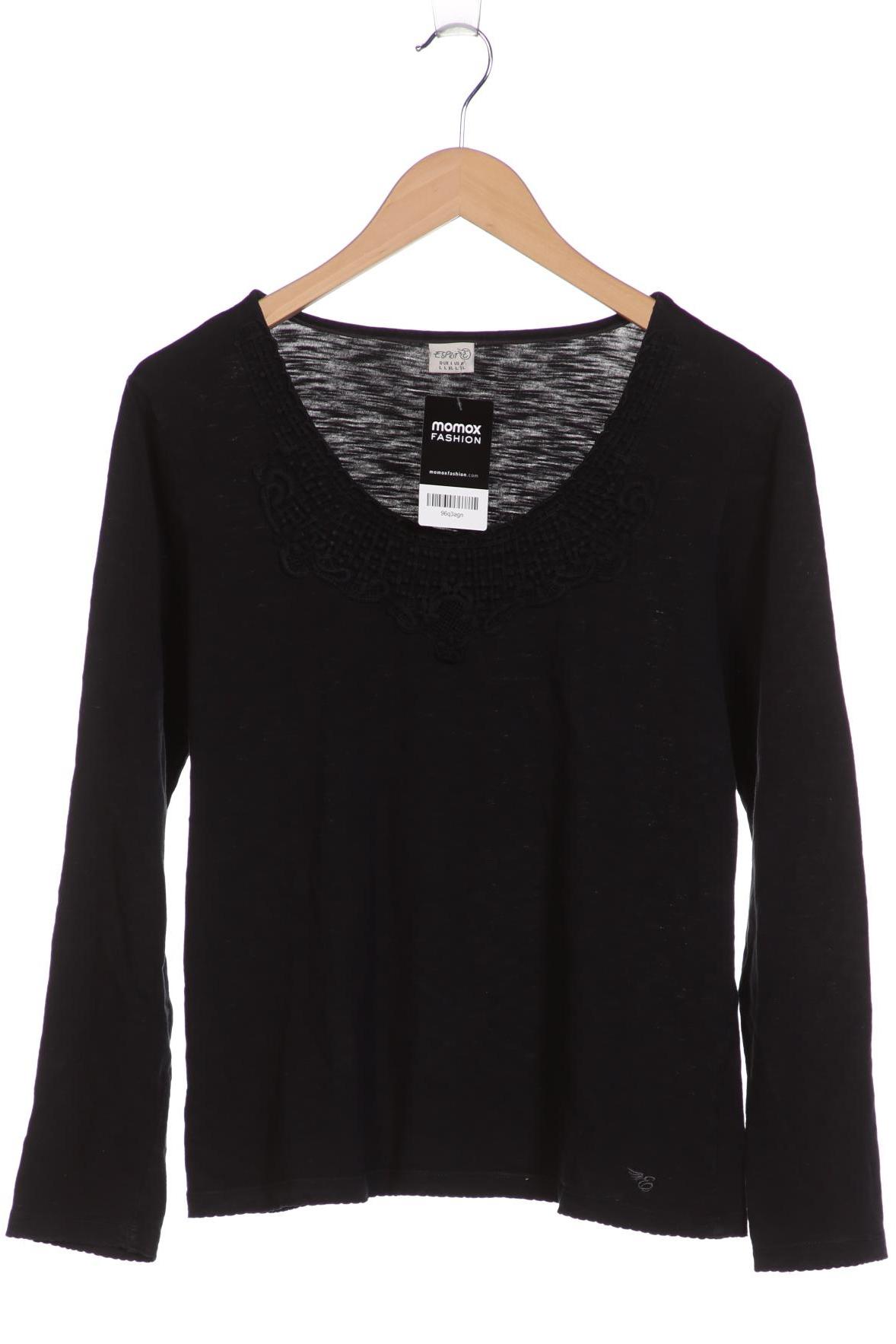 

Esprit Damen Langarmshirt, schwarz, Gr. 42