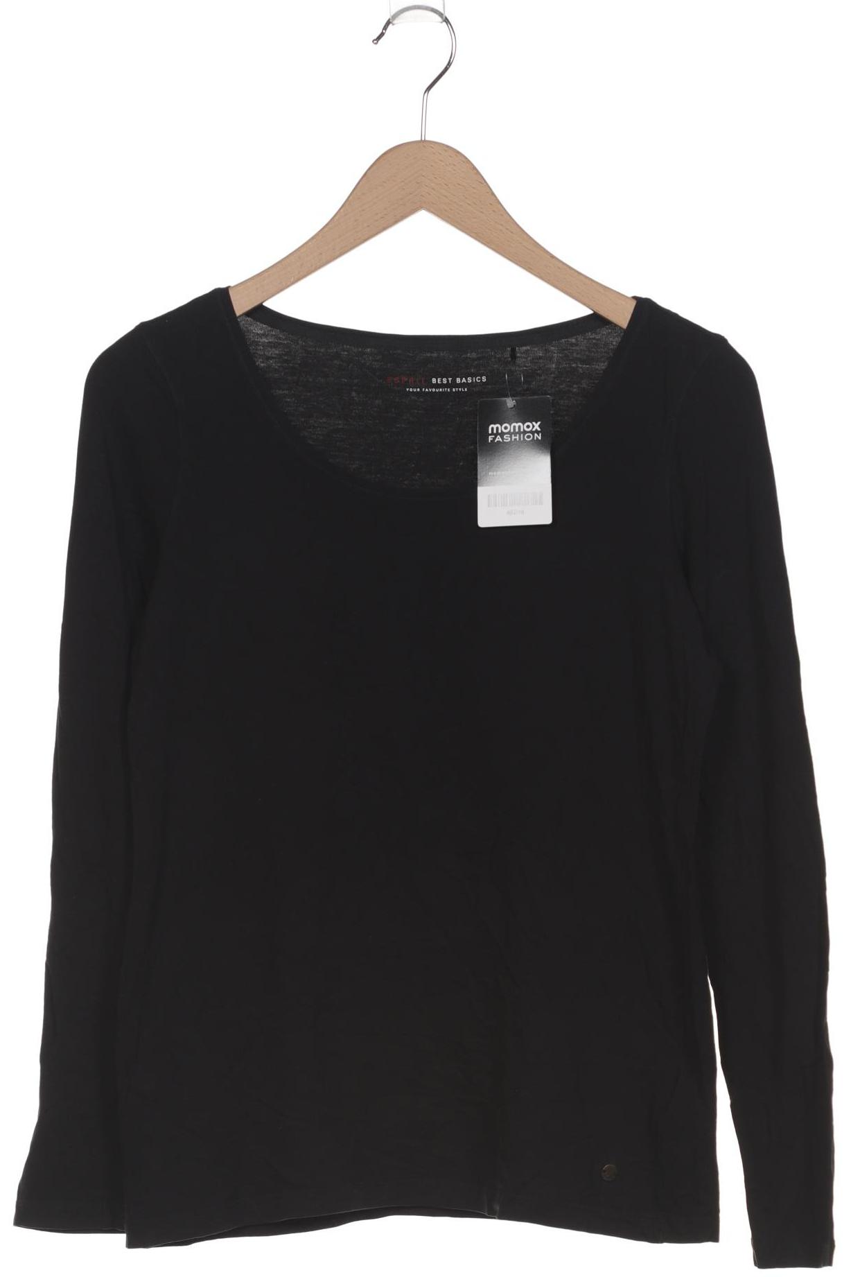 

Esprit Damen Langarmshirt, schwarz, Gr. 44