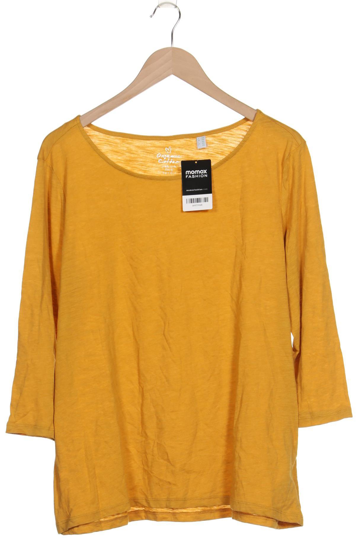 

Esprit Damen Langarmshirt, gelb, Gr. 46