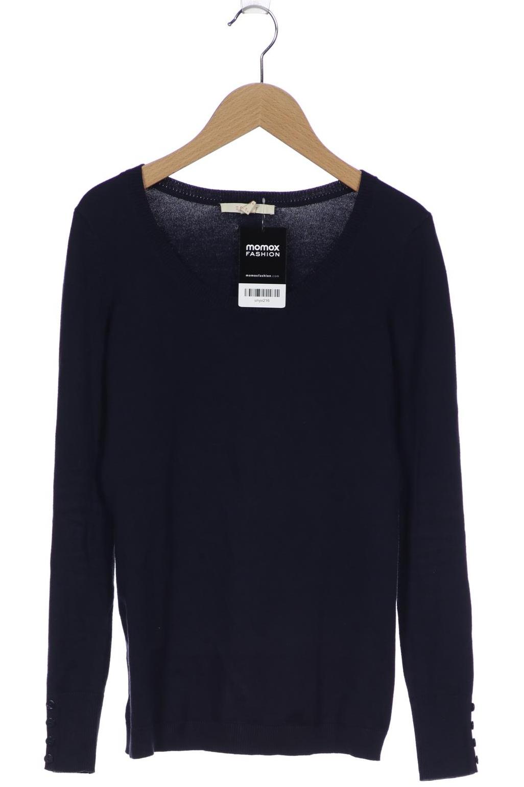 

Esprit Damen Langarmshirt, marineblau, Gr. 34