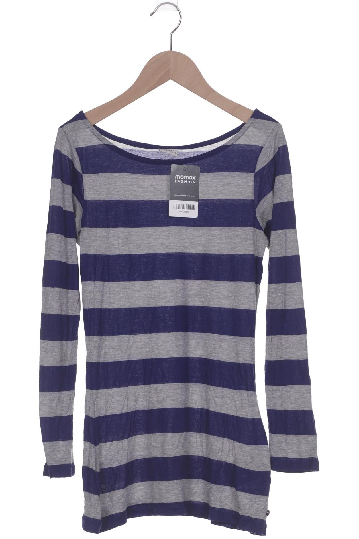 

Esprit Damen Langarmshirt, blau, Gr. 38
