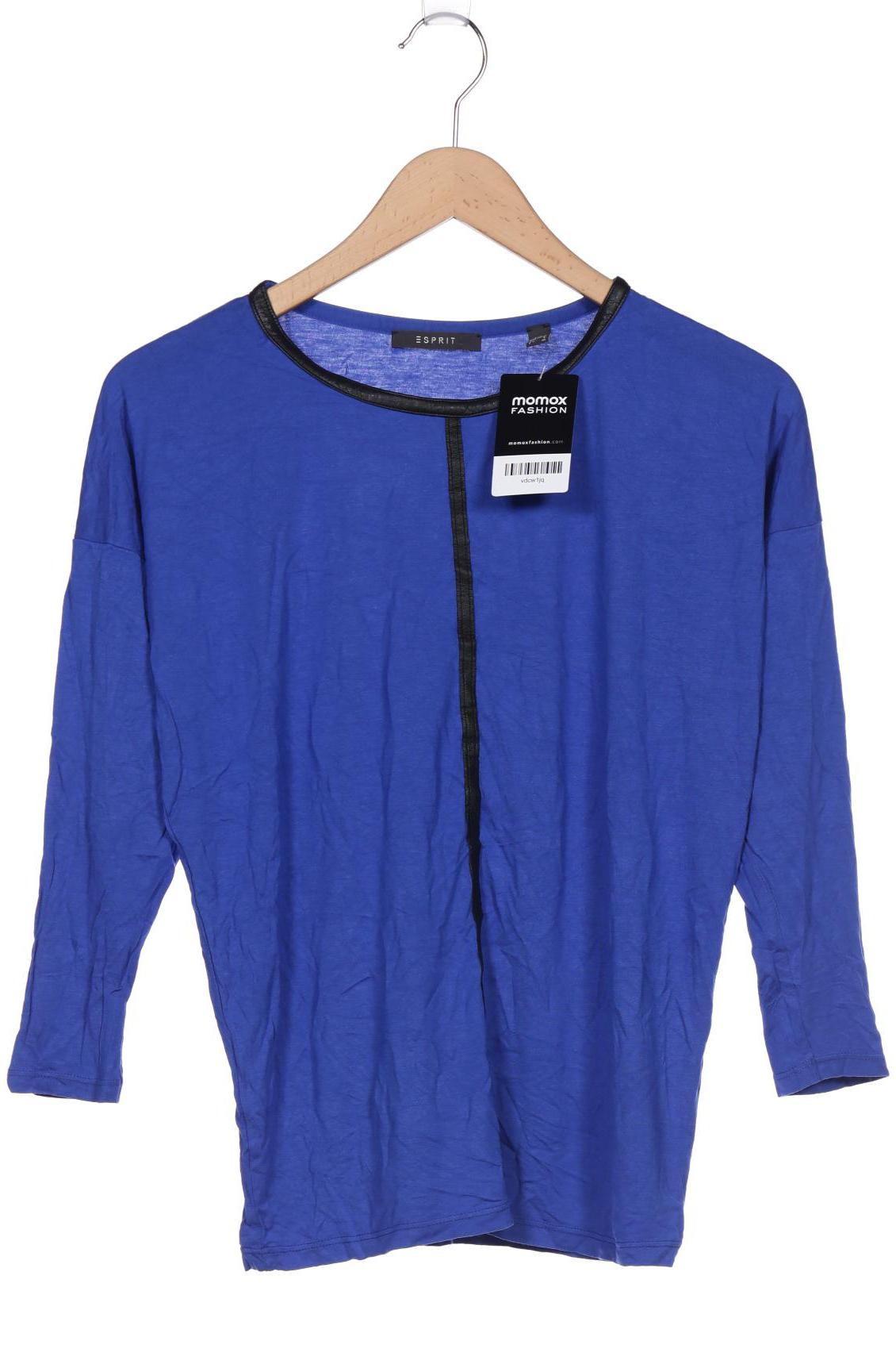 

Esprit Damen Langarmshirt, blau, Gr. 36