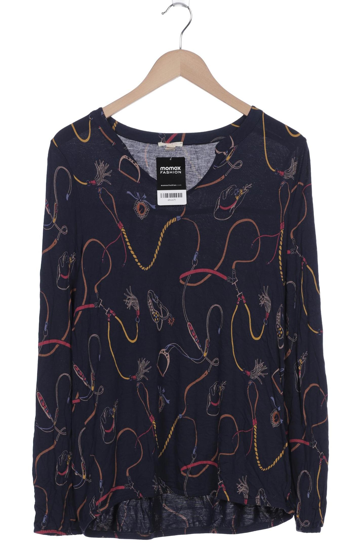 

Esprit Damen Langarmshirt, marineblau