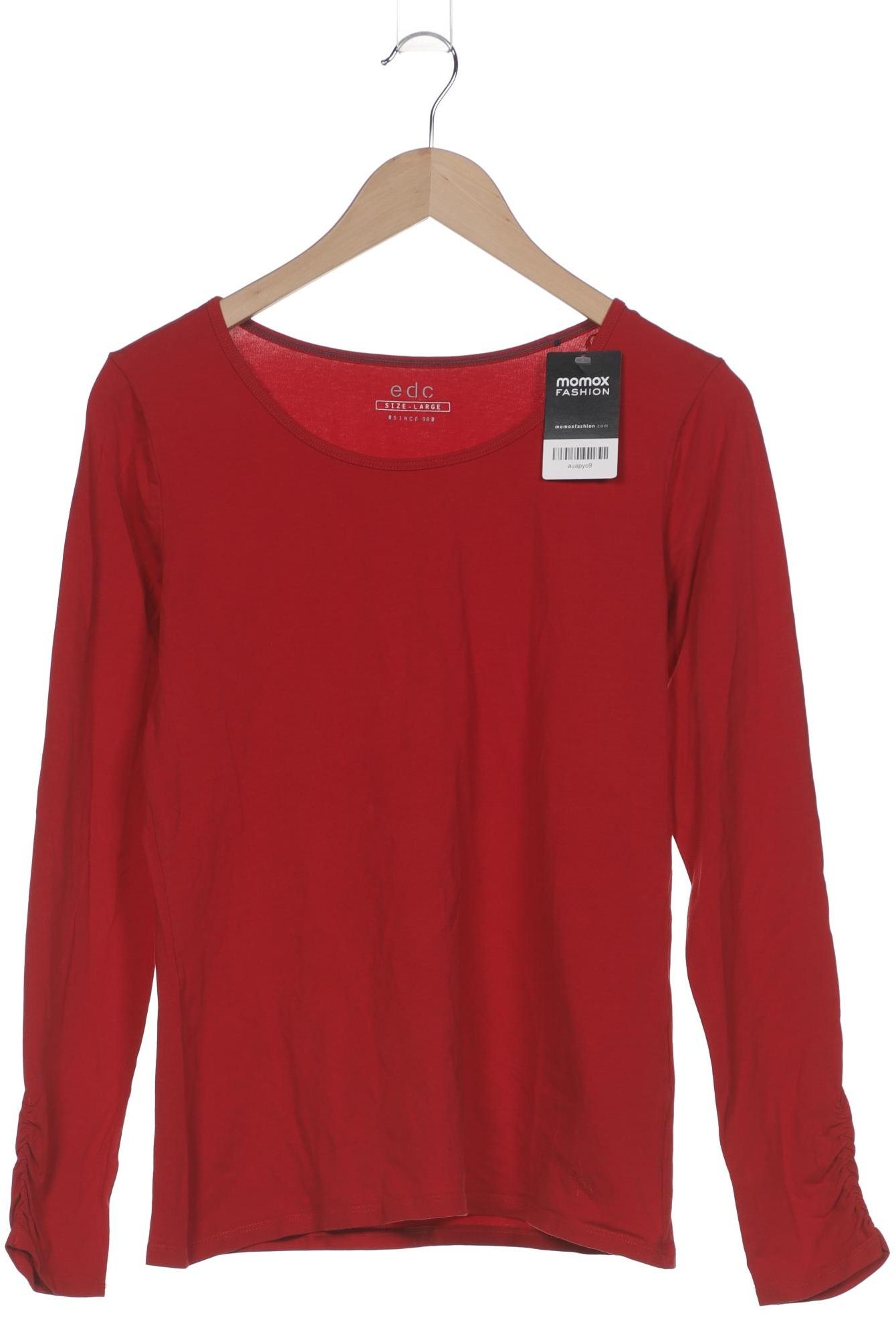 

Esprit Damen Langarmshirt, rot, Gr. 42