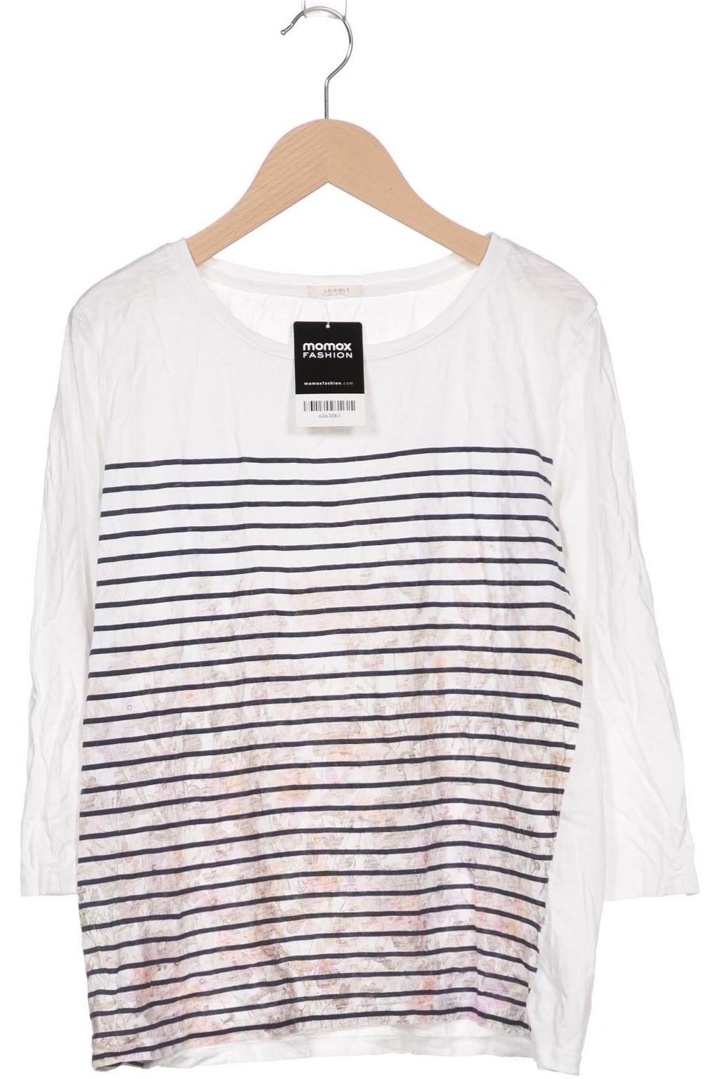

Esprit Damen Langarmshirt, weiß, Gr. 38