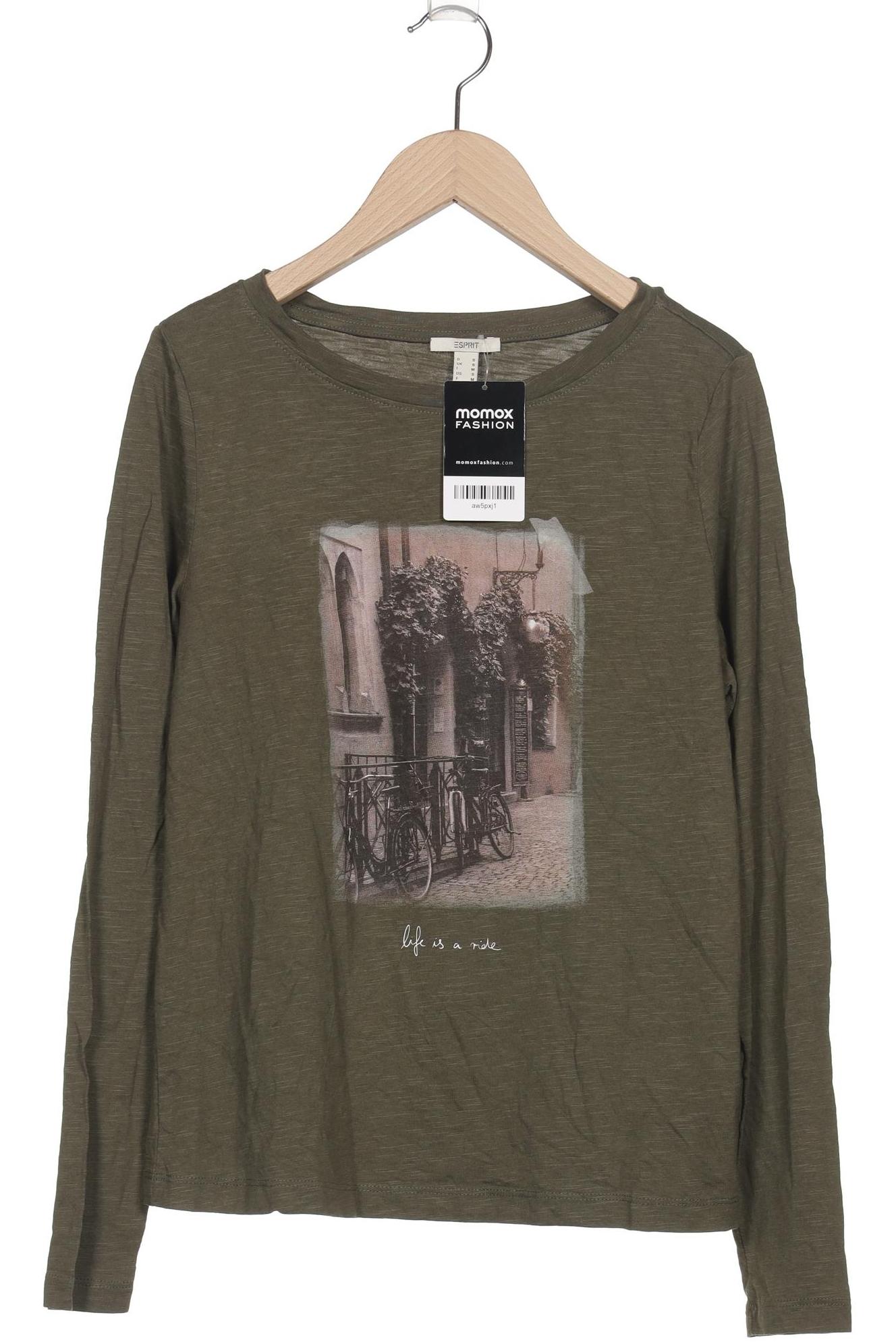 

Esprit Damen Langarmshirt, grün, Gr. 36