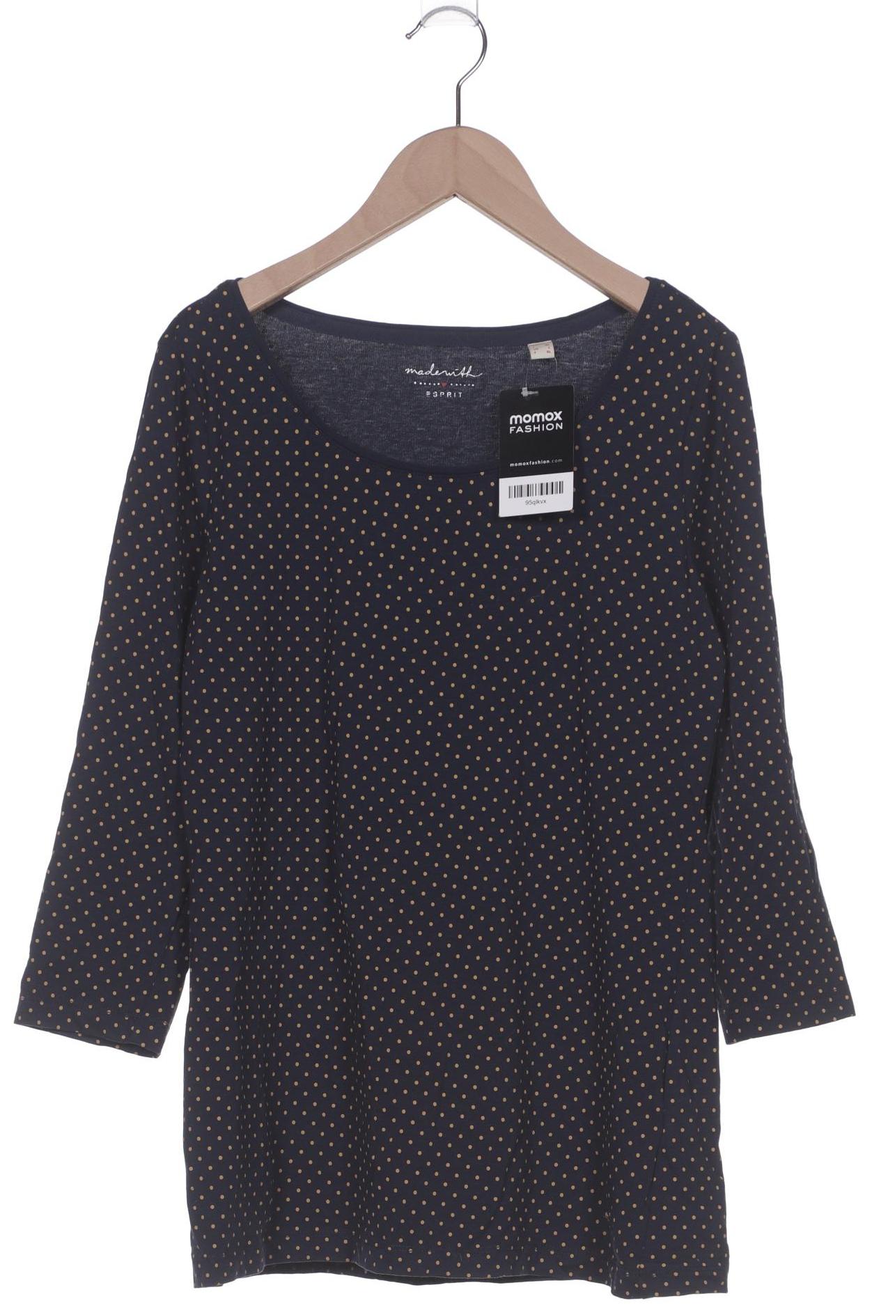 

Esprit Damen Langarmshirt, marineblau, Gr. 42