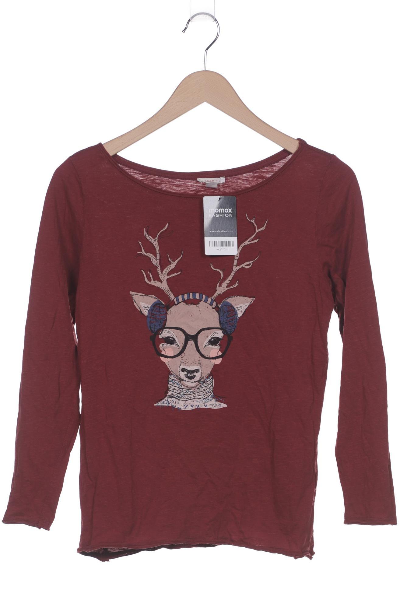 

Esprit Damen Langarmshirt, bordeaux, Gr. 36