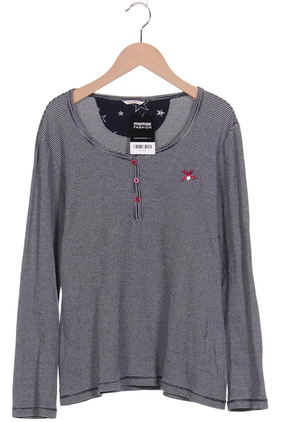 

Esprit Damen Langarmshirt, marineblau, Gr. 38