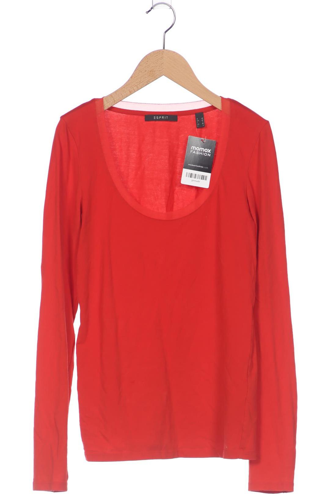 

Esprit Damen Langarmshirt, rot, Gr. 38