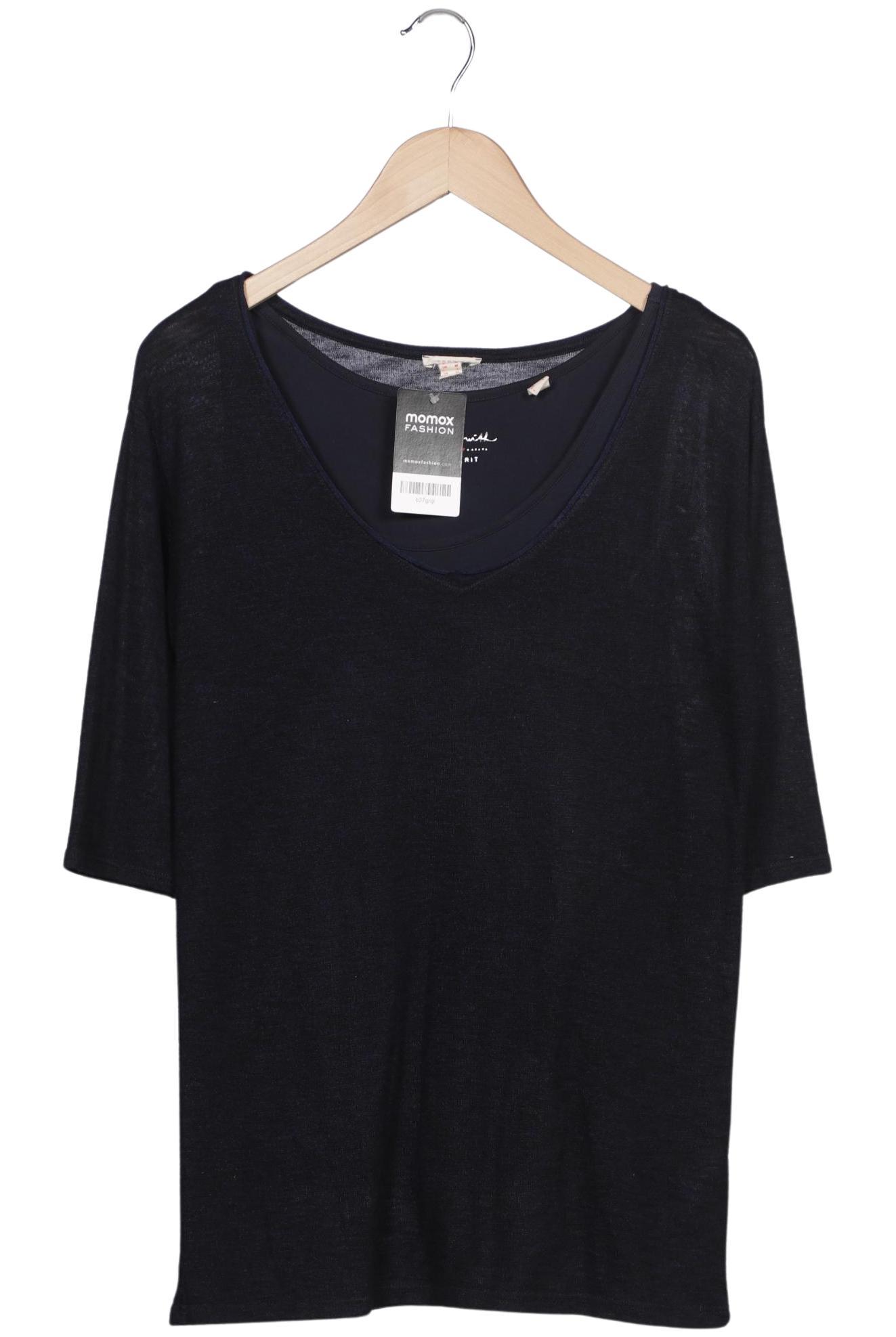 

Esprit Damen Langarmshirt, marineblau, Gr. 38