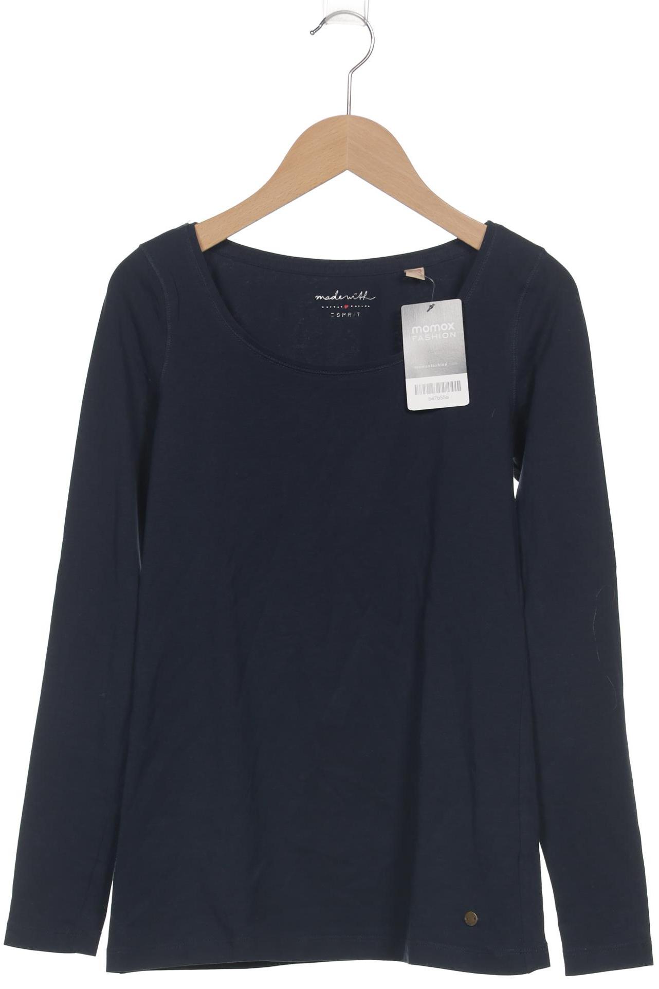 

Esprit Damen Langarmshirt, marineblau, Gr. 34