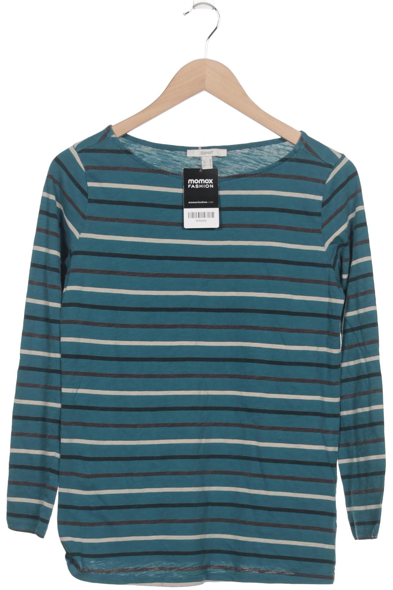 

Esprit Damen Langarmshirt, blau, Gr. 38