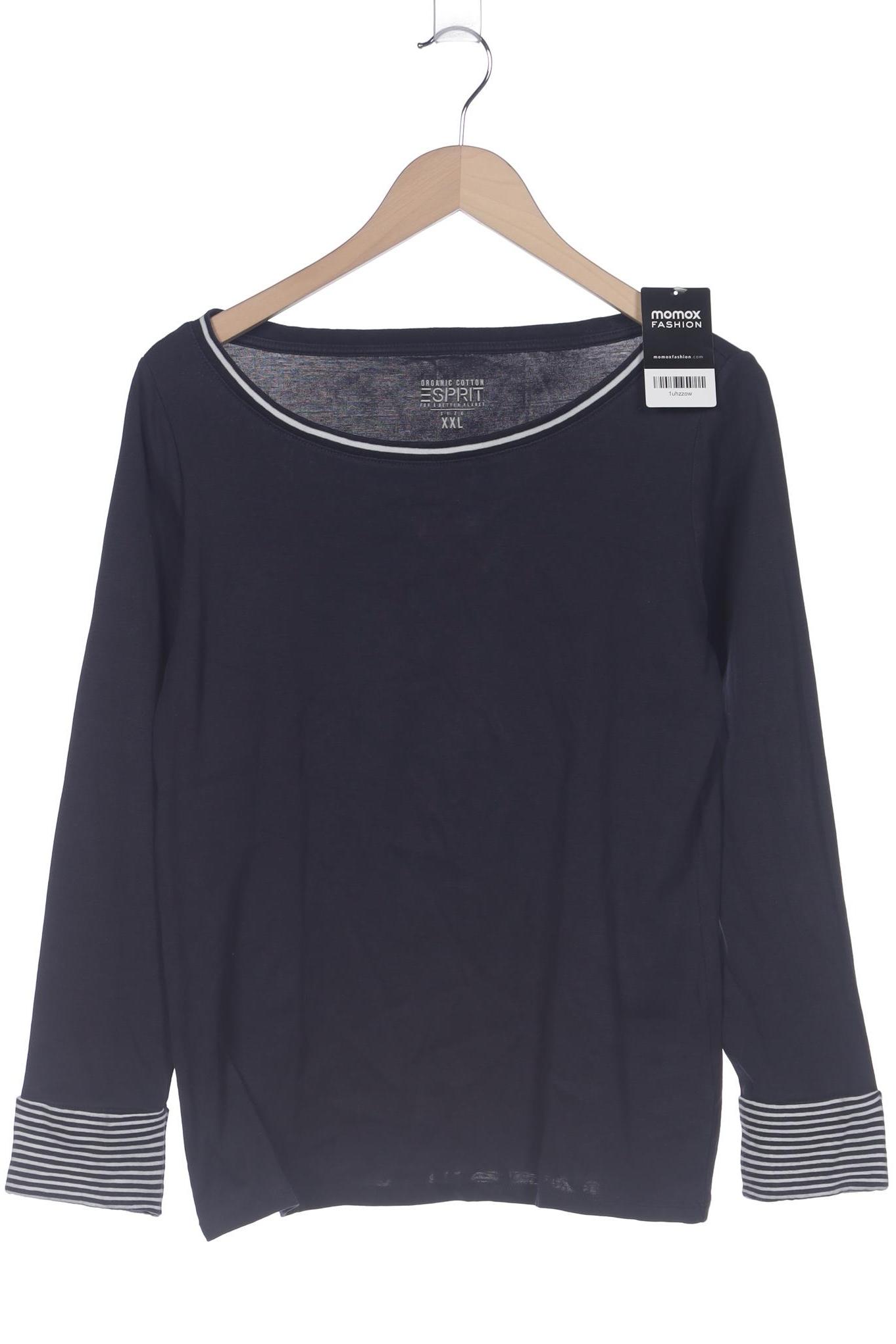 

Esprit Damen Langarmshirt, marineblau, Gr. 46