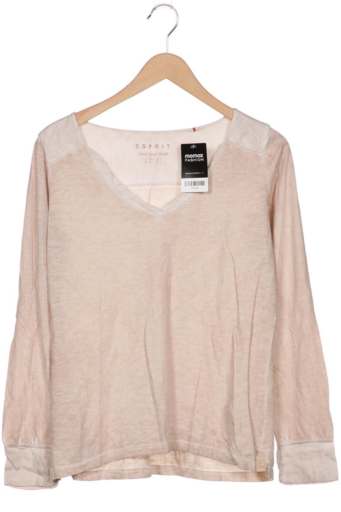 

Esprit Damen Langarmshirt, beige, Gr. 38