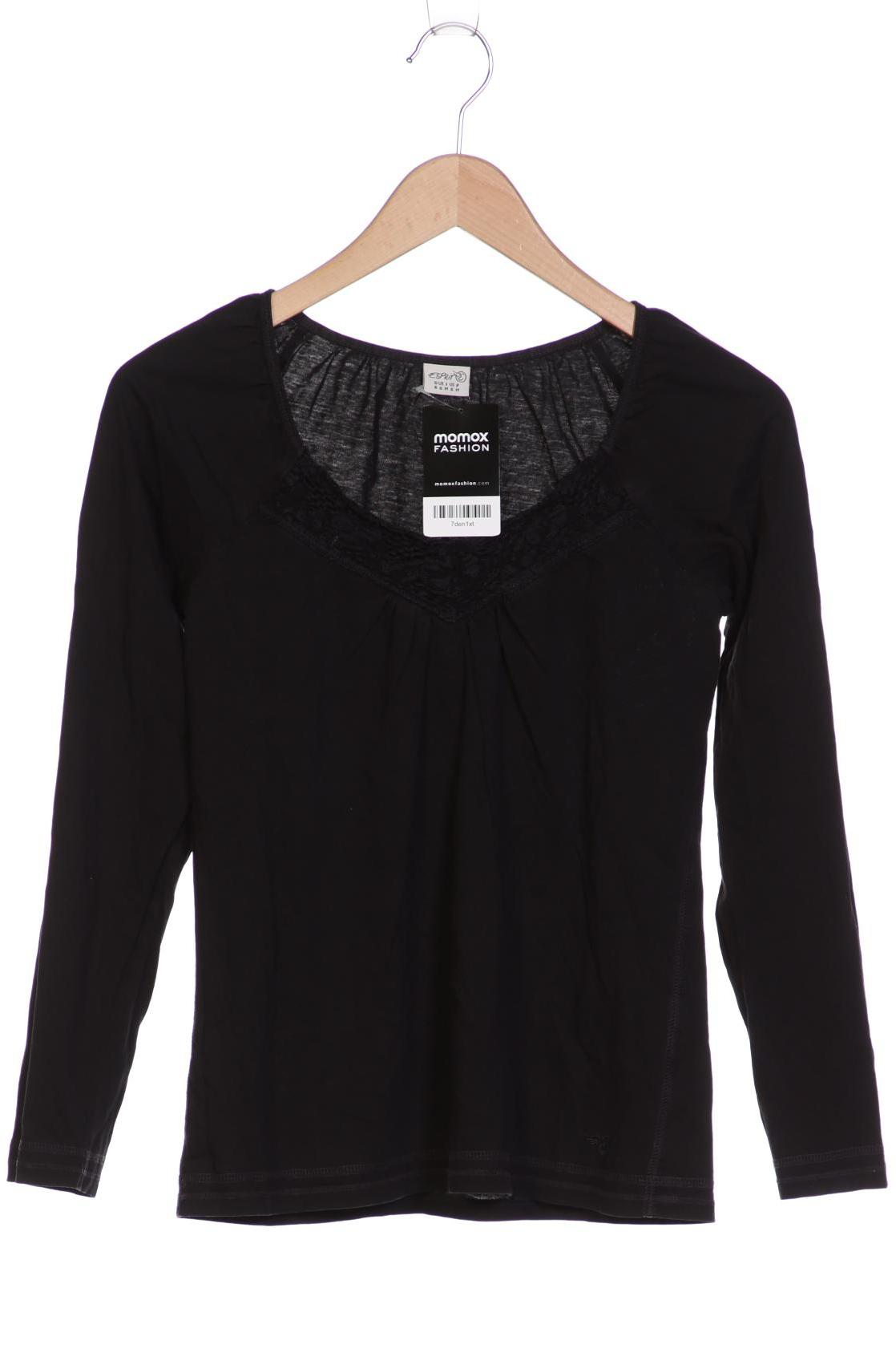 

Esprit Damen Langarmshirt, schwarz, Gr. 36