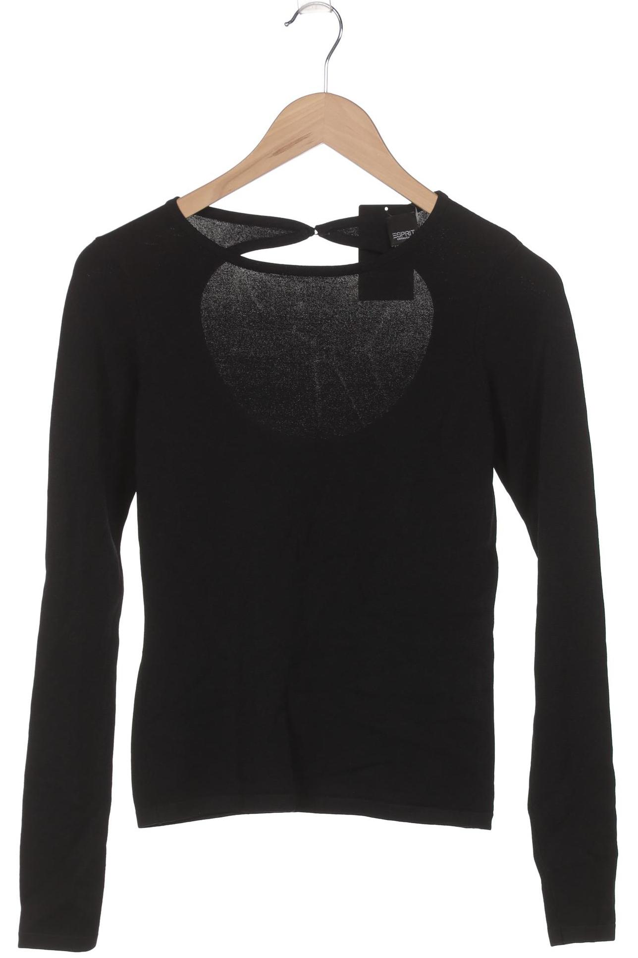

Esprit Damen Langarmshirt, schwarz, Gr. 38