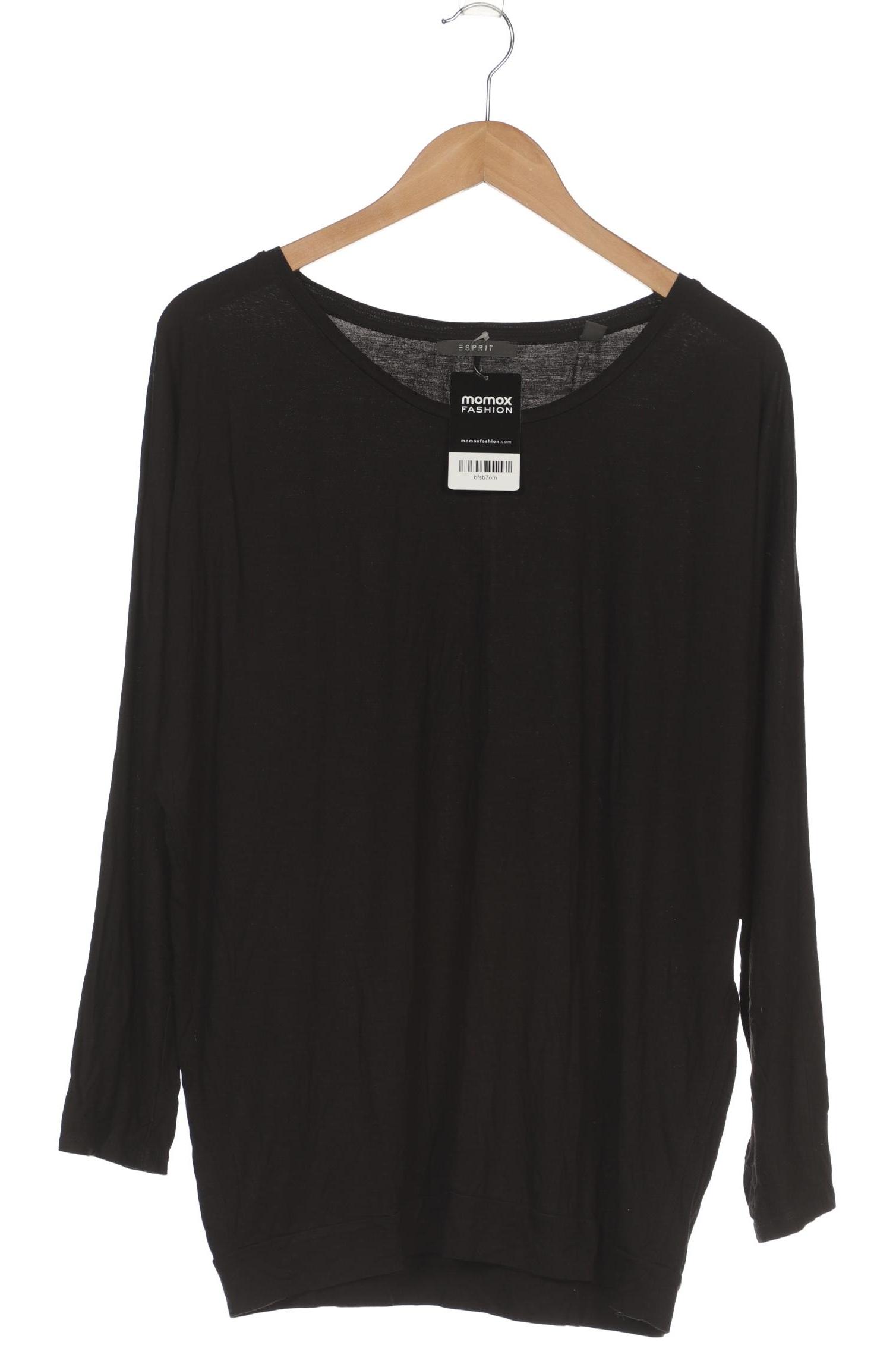 

Esprit Damen Langarmshirt, schwarz, Gr. 44