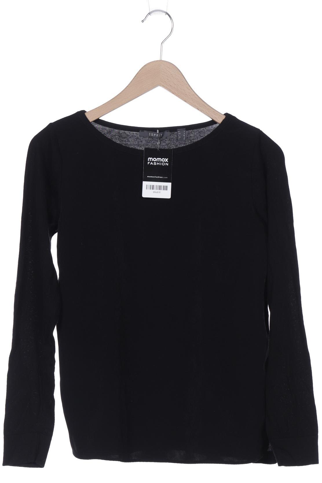 

Esprit Damen Langarmshirt, schwarz, Gr. 36