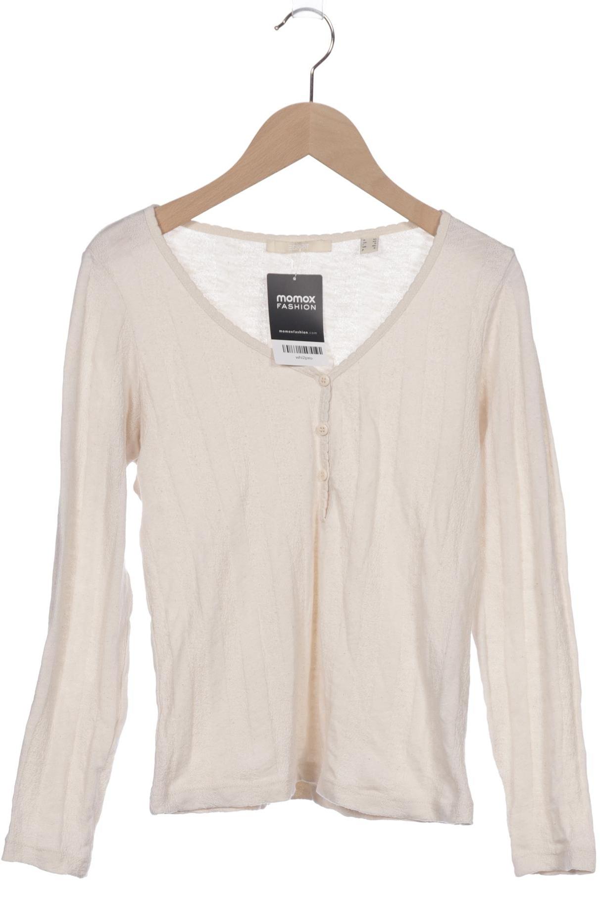 

Esprit Damen Langarmshirt, cremeweiß